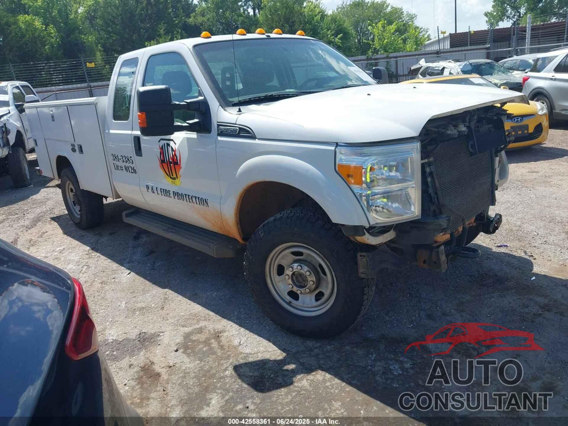FORD F-350 CHASSIS 2015 - 1FD8X3F60FEA39514