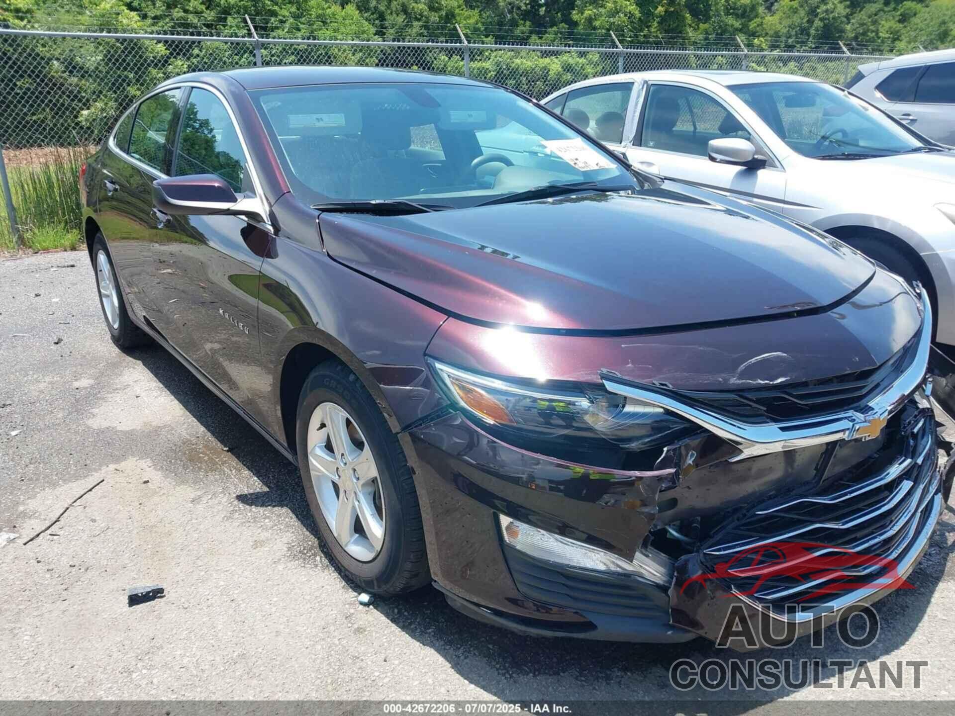 CHEVROLET MALIBU 2021 - 1G1ZB5ST9MF044788