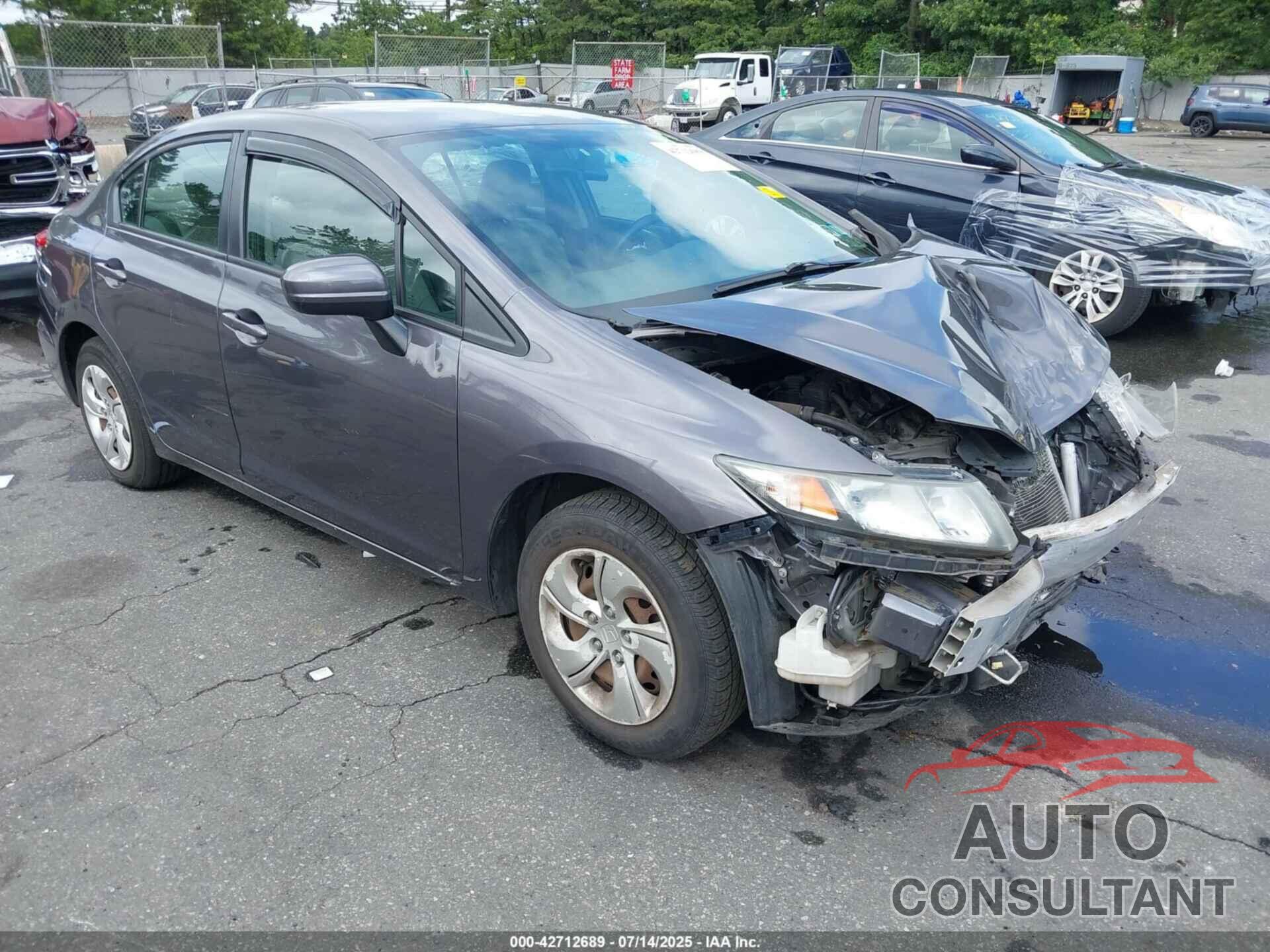 HONDA CIVIC 2015 - 19XFB2F56FE252063