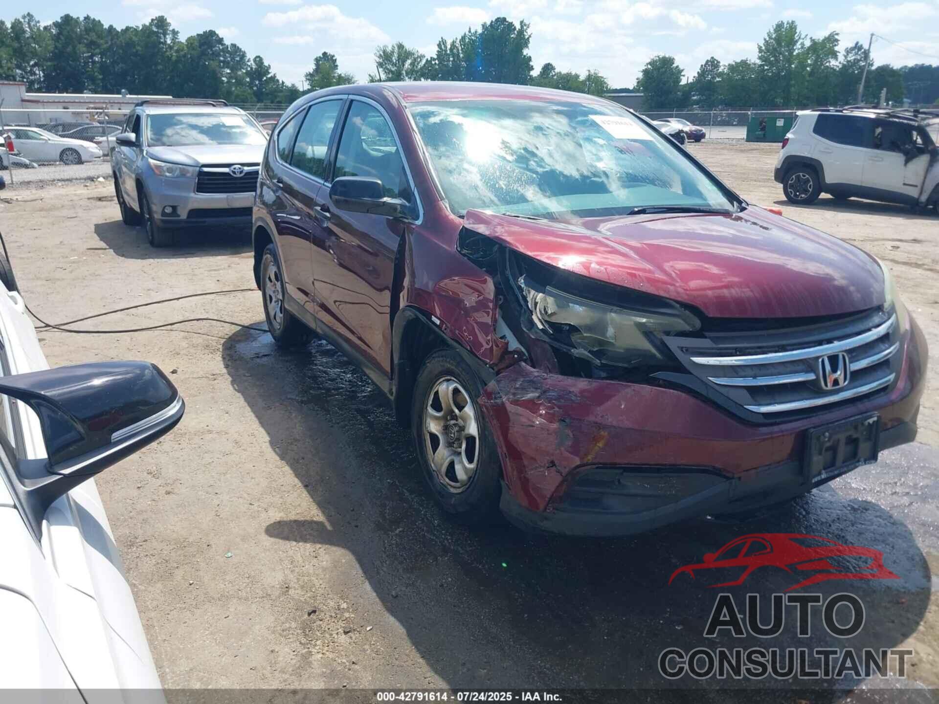 HONDA CR-V 2014 - 5J6RM3H3XEL035205