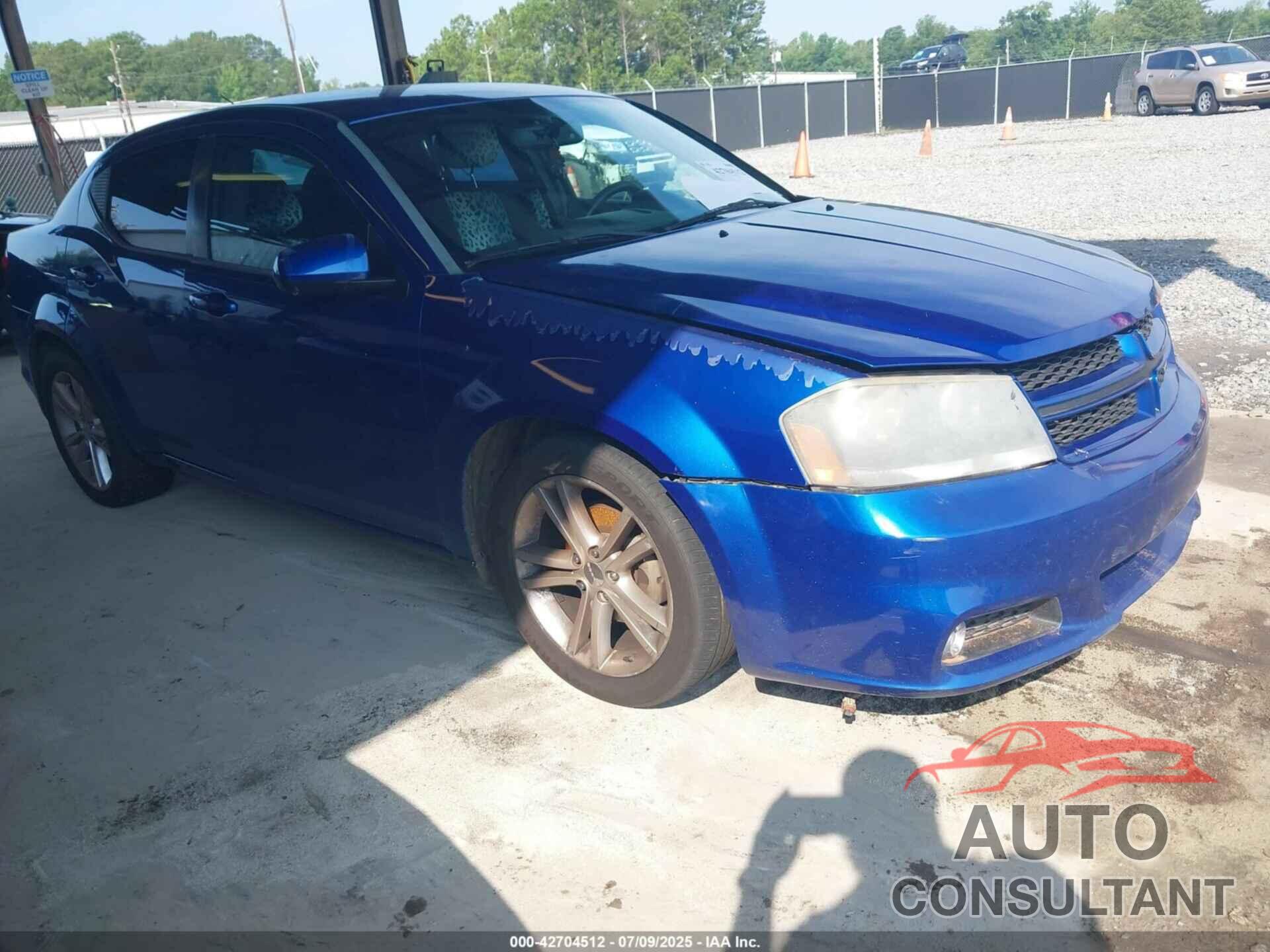 DODGE AVENGER 2014 - 1C3CDZCGXEN127920
