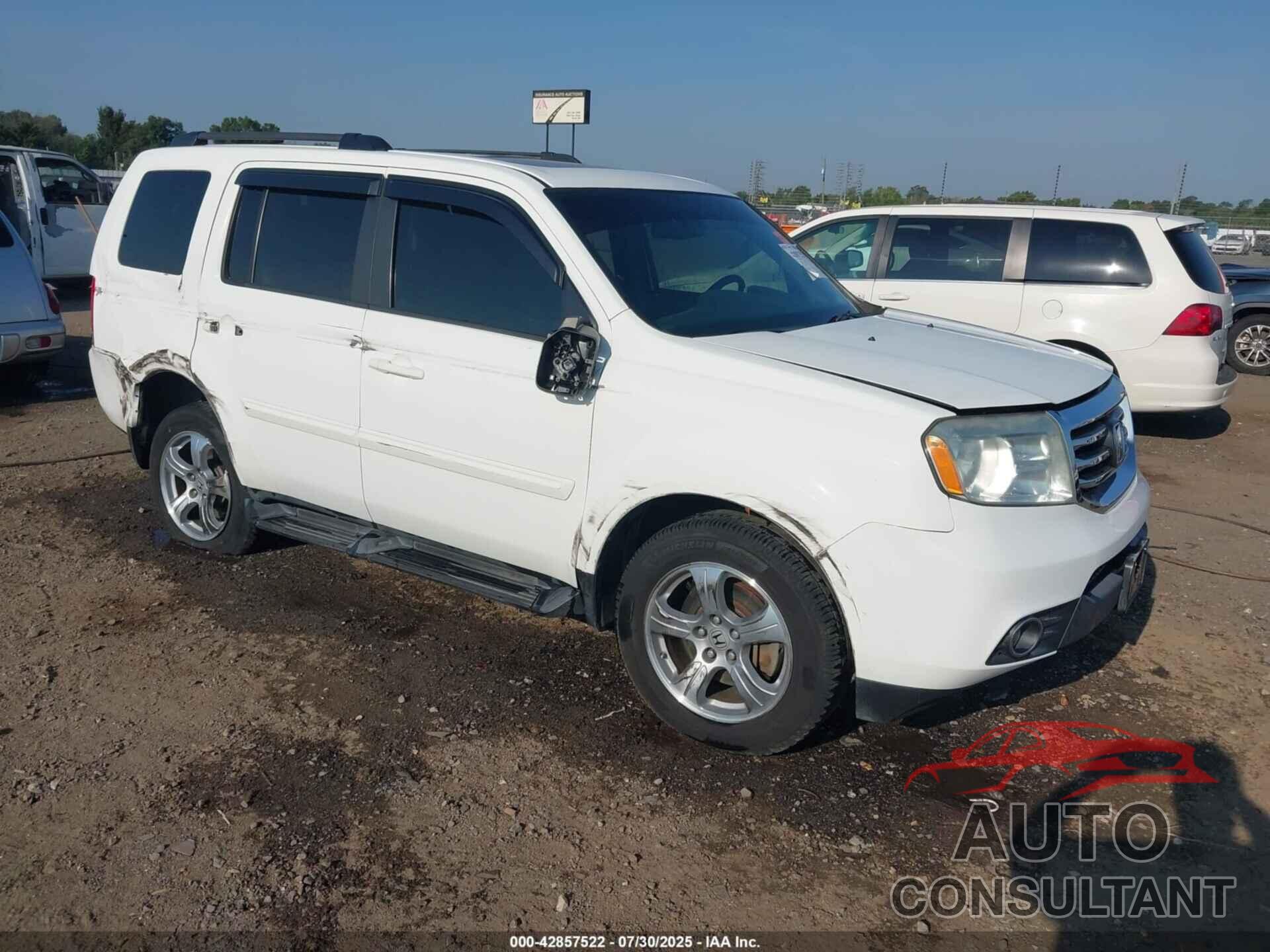 HONDA PILOT 2013 - 5FNYF3H64DB042979