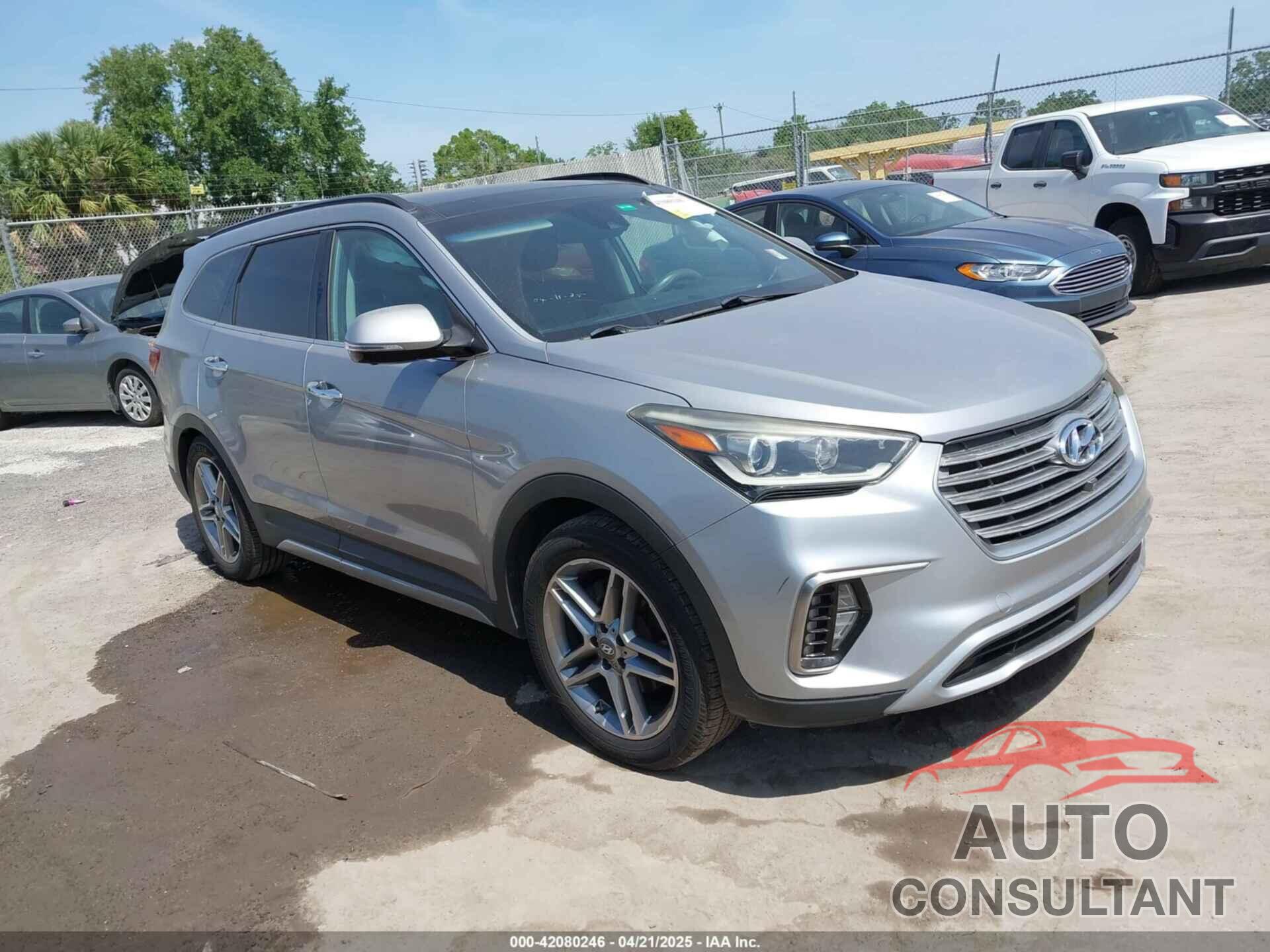 HYUNDAI SANTA FE 2017 - KM8SR4HF3HU186163