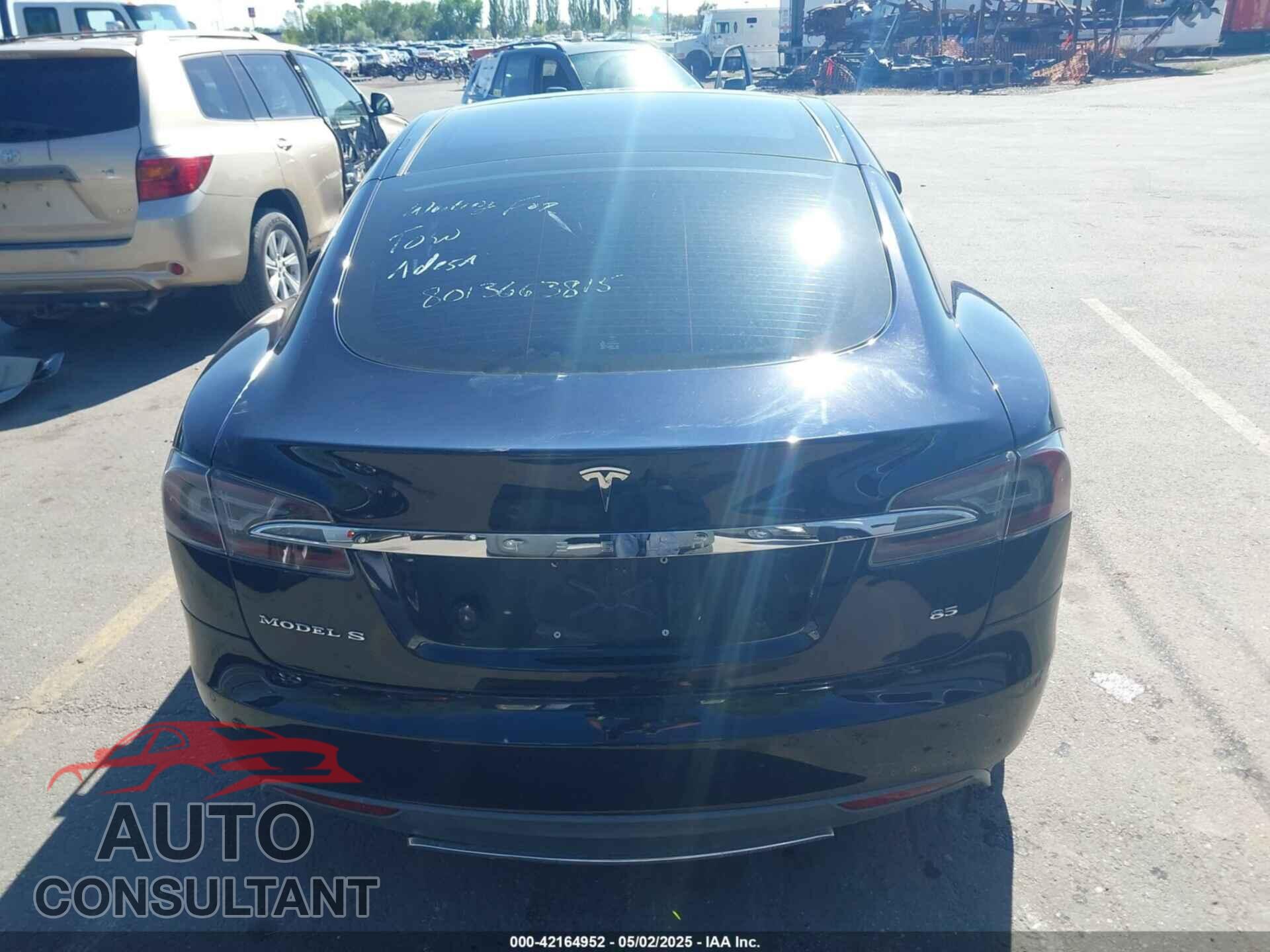 TESLA MODEL S 2014 - 5YJSA1H10EFP60799