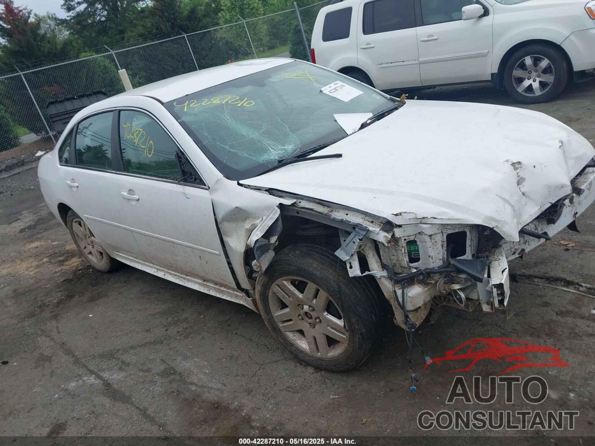 CHEVROLET IMPALA 2012 - 2G1WG5E31C1232808