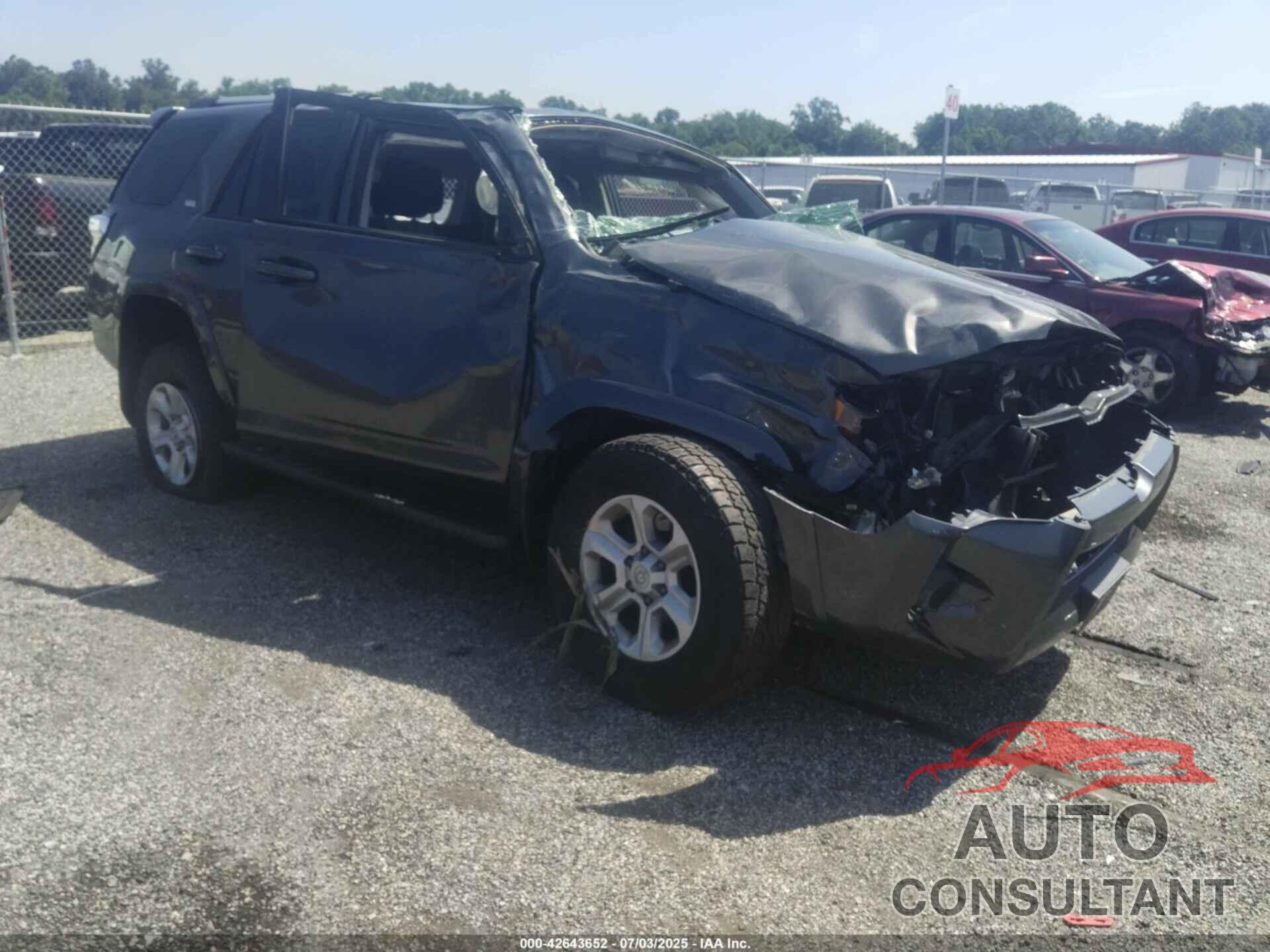 TOYOTA 4RUNNER 2019 - JTEBU5JR3K5672174