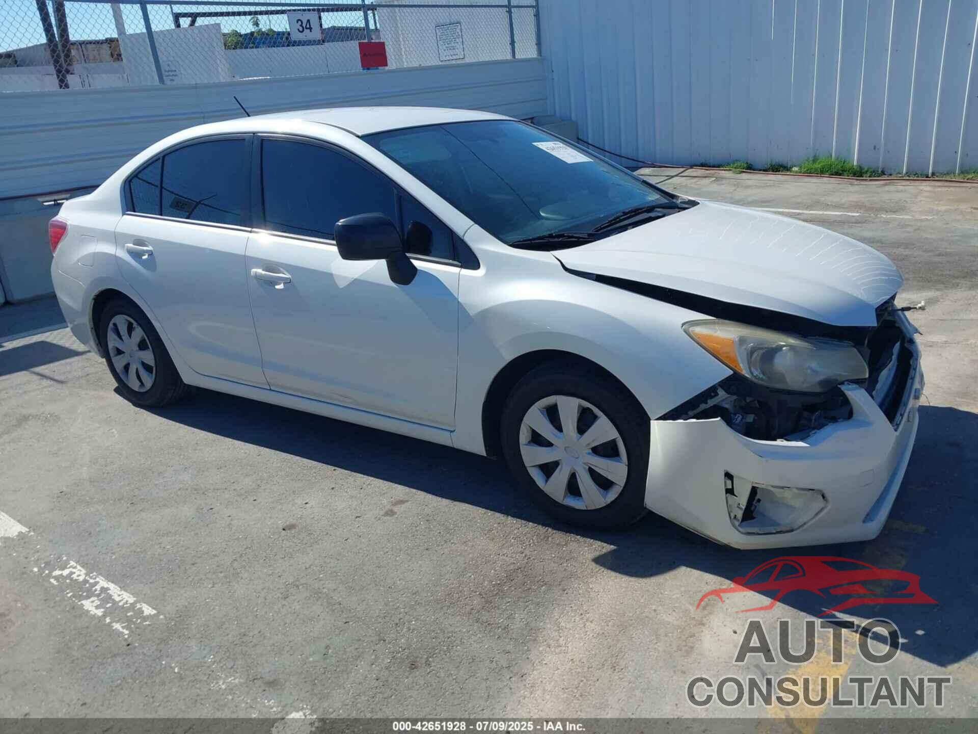 SUBARU IMPREZA 2014 - JF1GJAA62EH024271