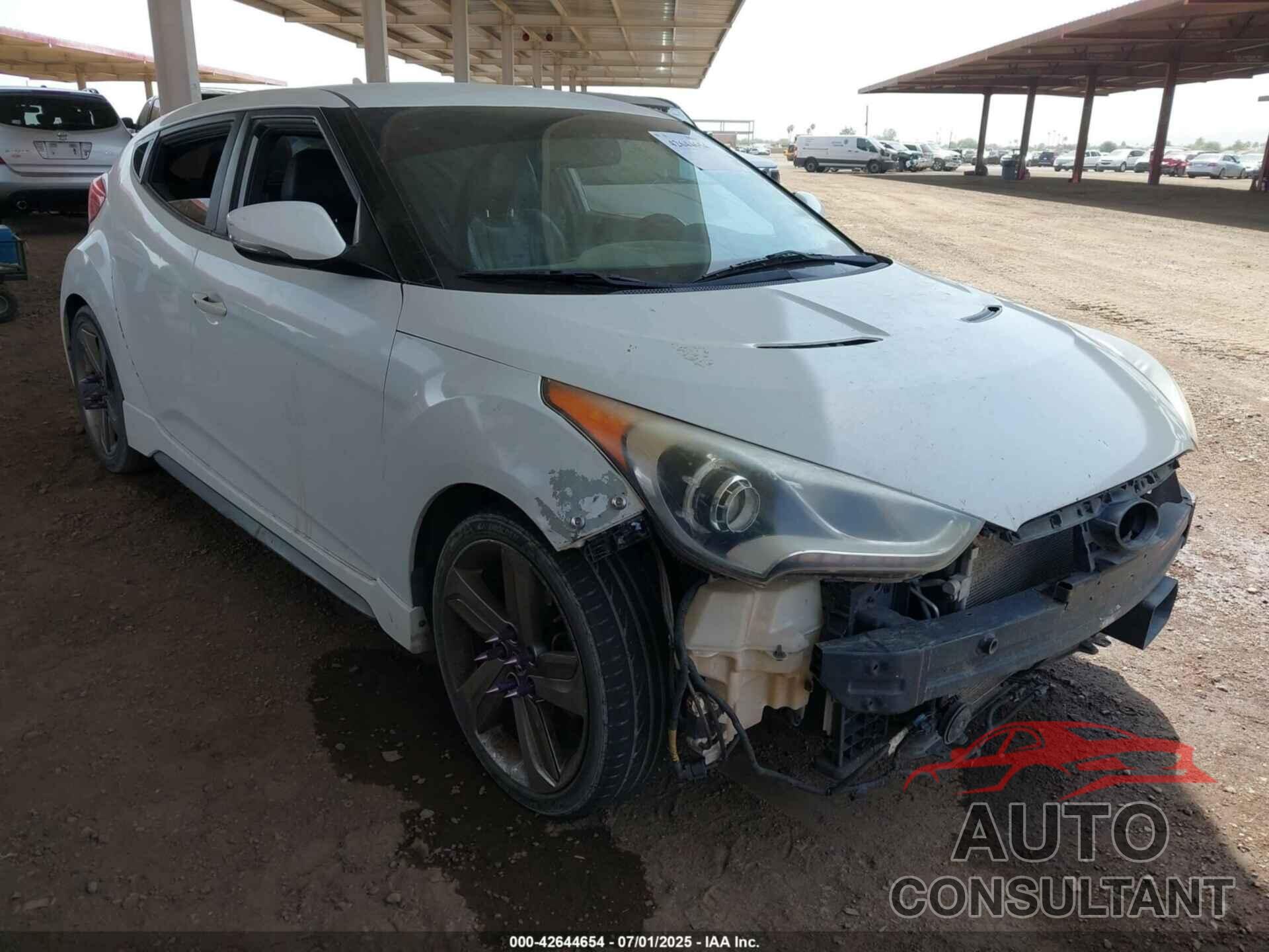 HYUNDAI VELOSTER 2014 - KMHTC6AE2EU185651