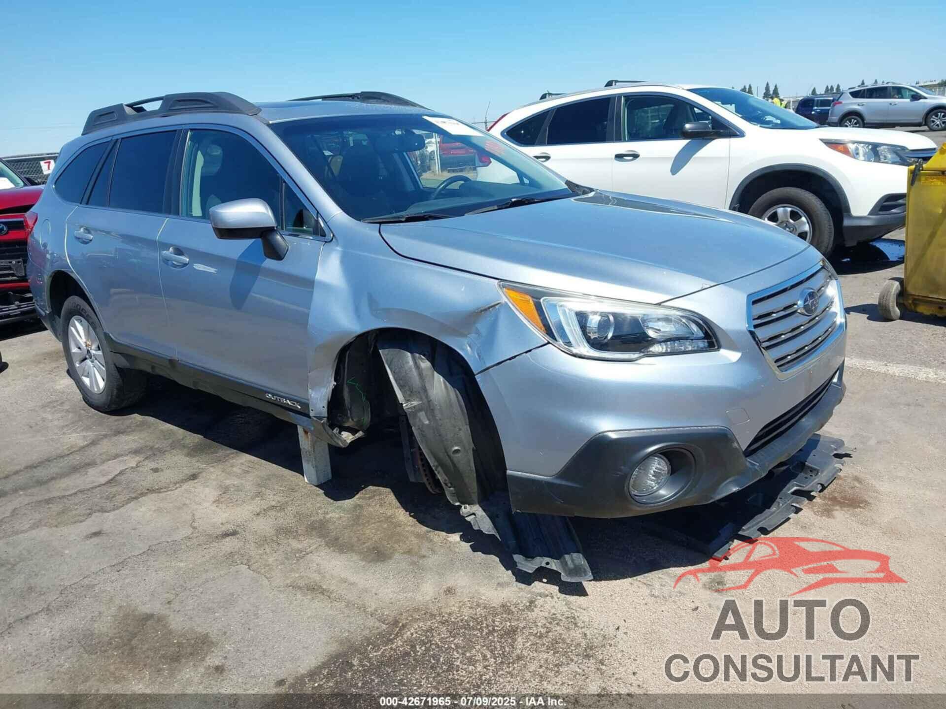 SUBARU OUTBACK 2017 - 4S4BSADC9H3305628