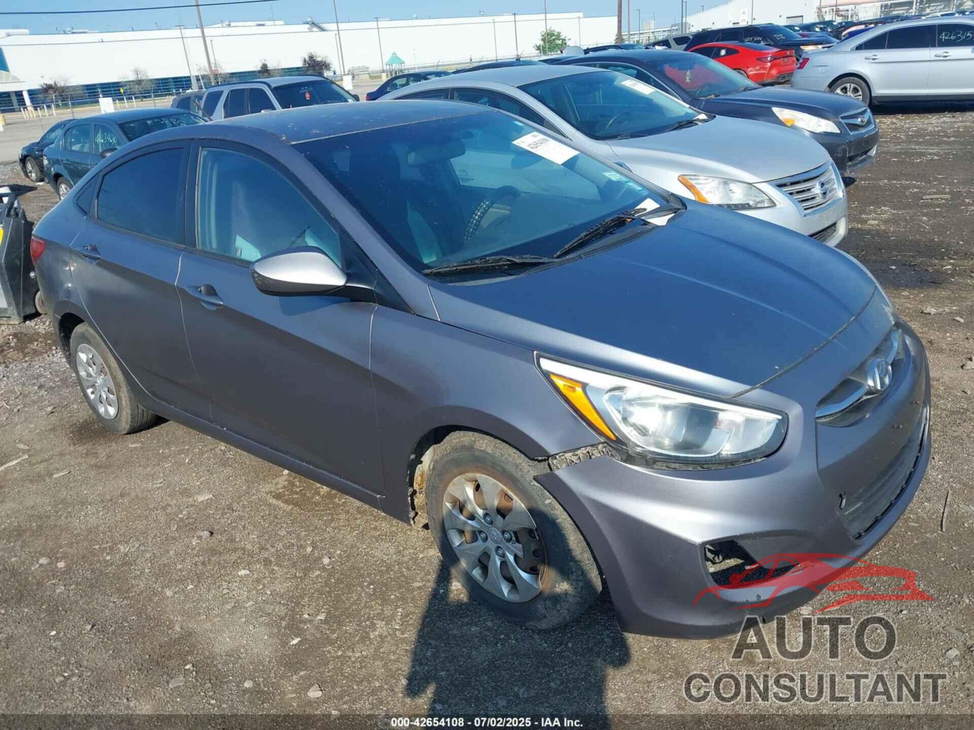 HYUNDAI ACCENT 2015 - KMHCT4AE6FU909427