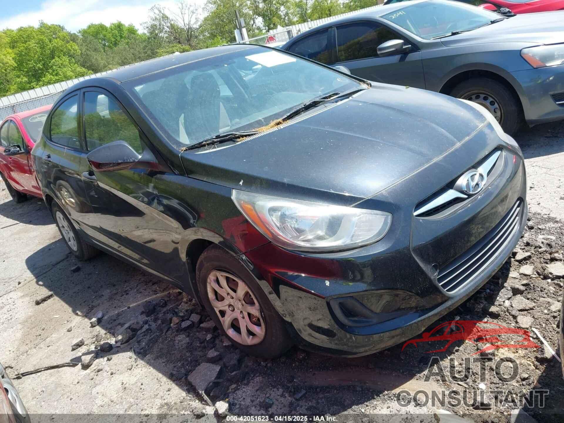 HYUNDAI ACCENT 2013 - KMHCT4AE2DU339780
