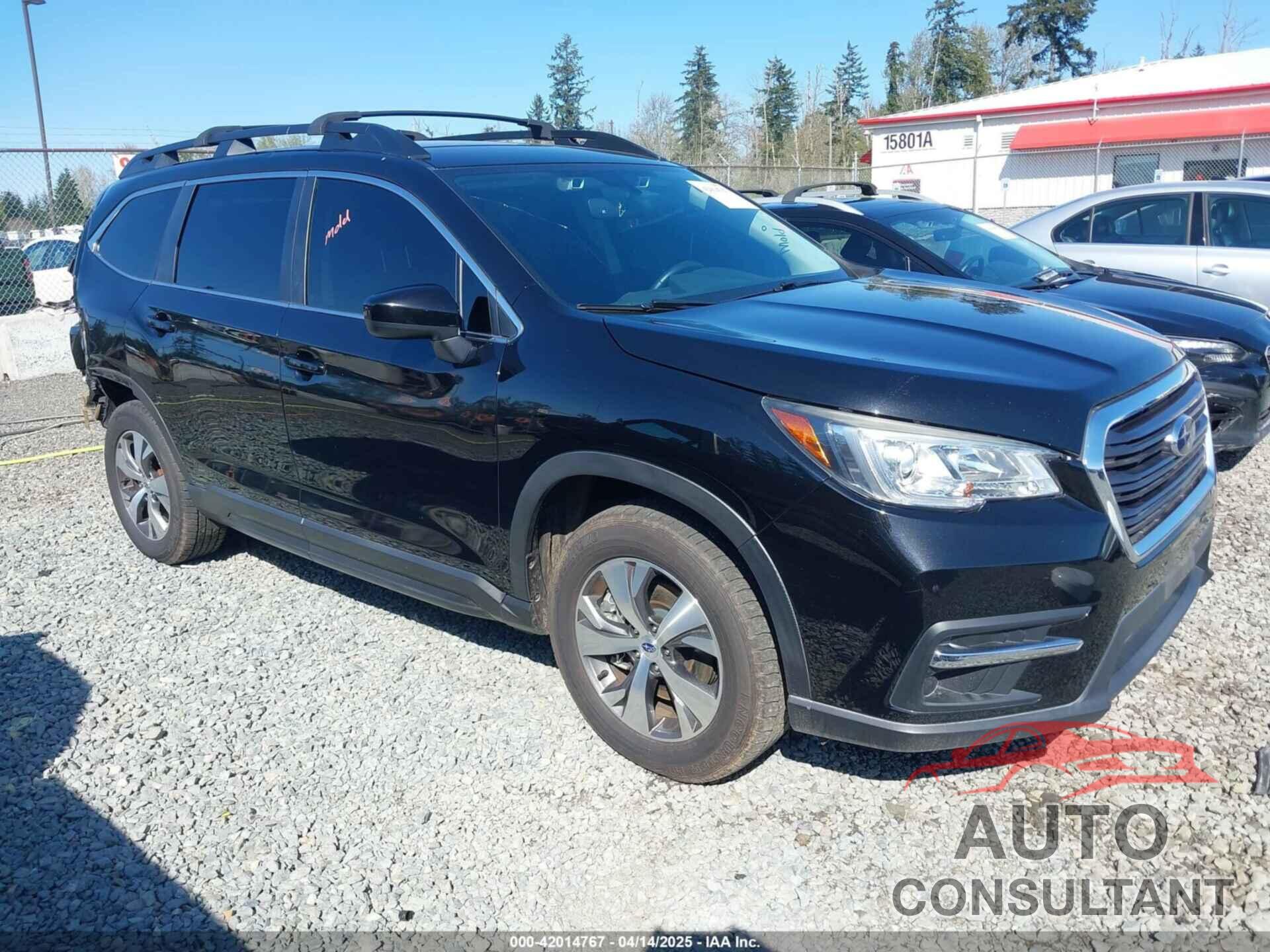 SUBARU ASCENT 2019 - 4S4WMACD3K3475156