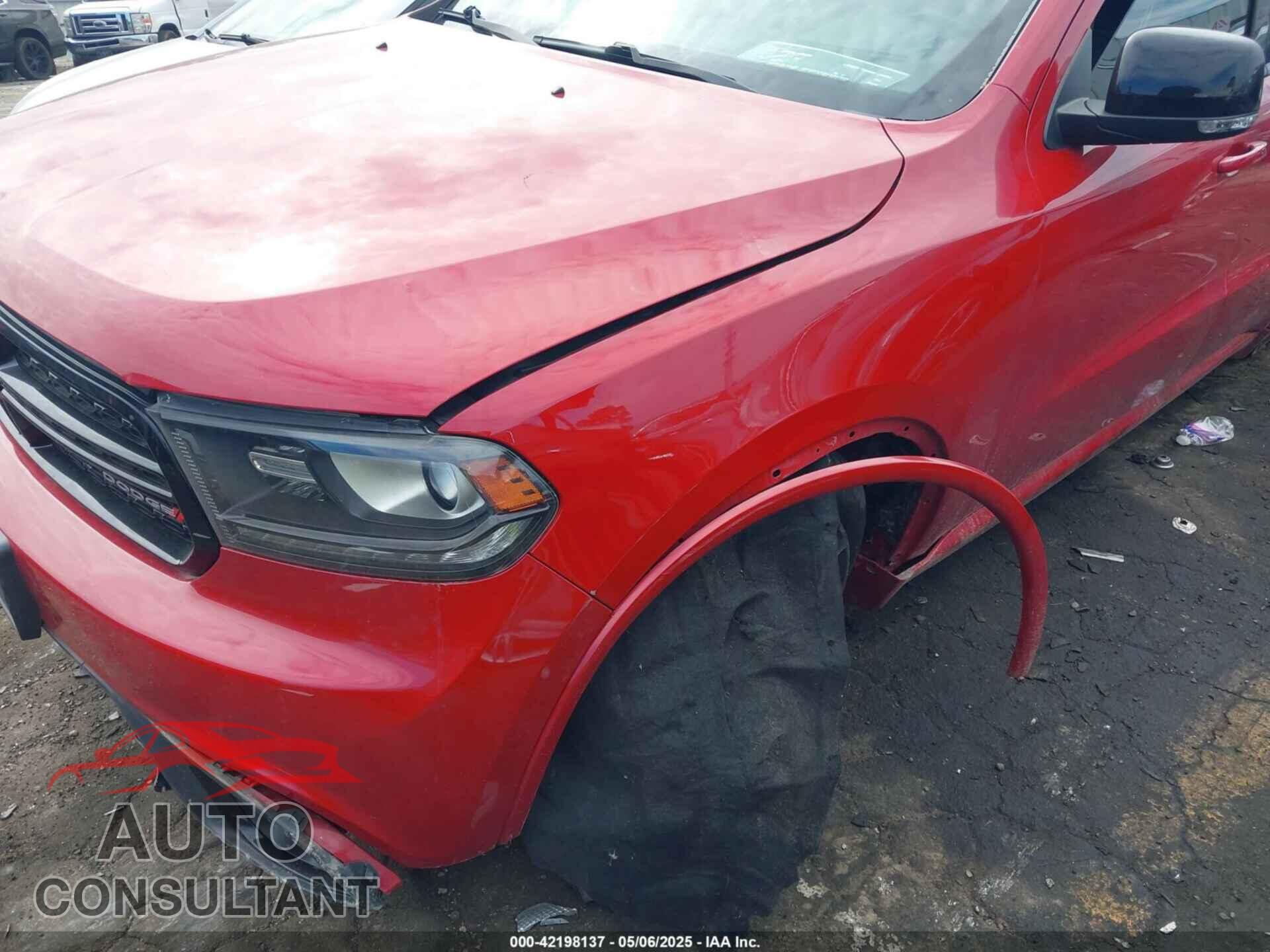 DODGE DURANGO 2017 - 1C4SDHCT1HC610677