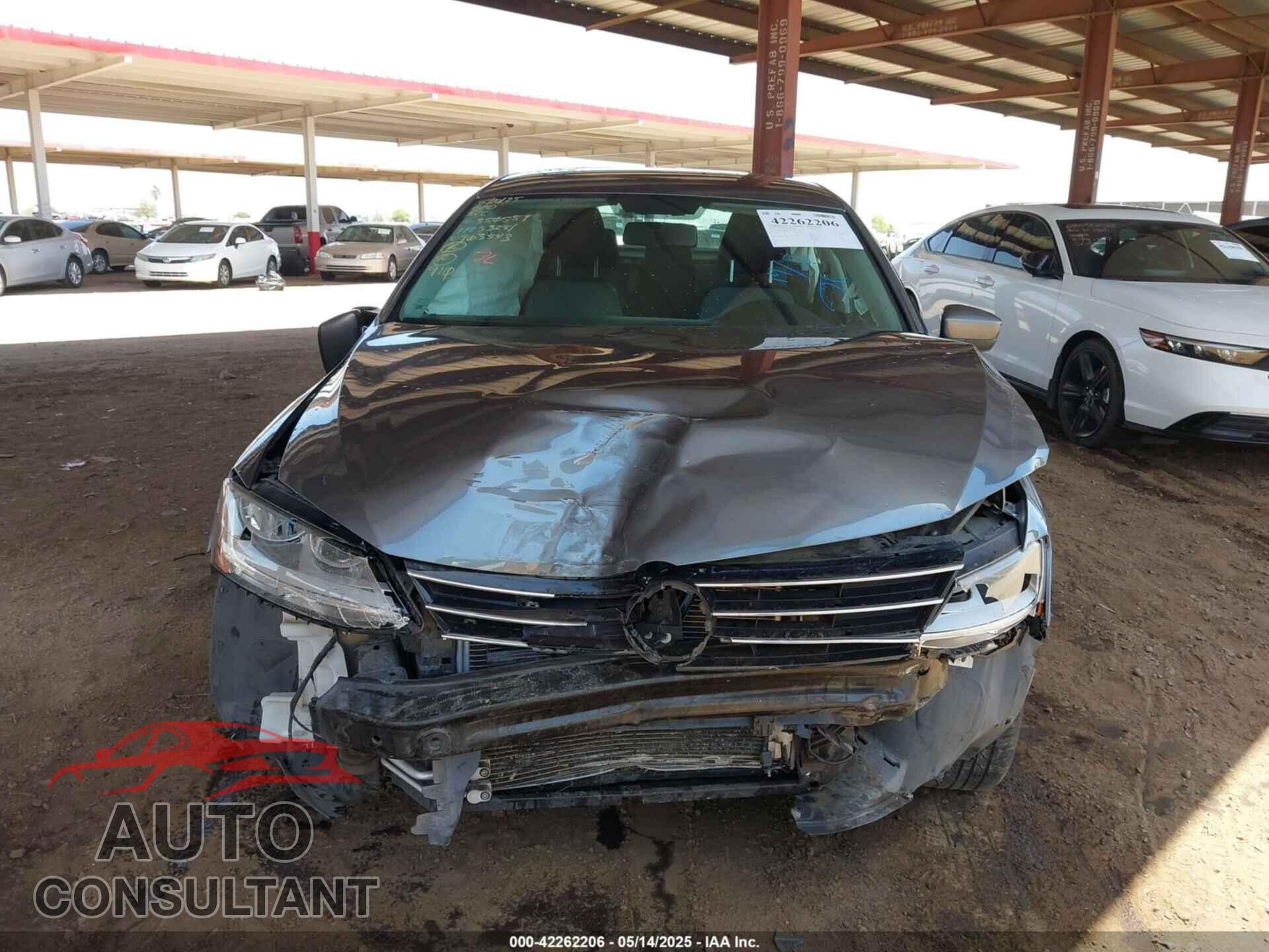 VOLKSWAGEN JETTA 2017 - 3VW2B7AJ2HM350559