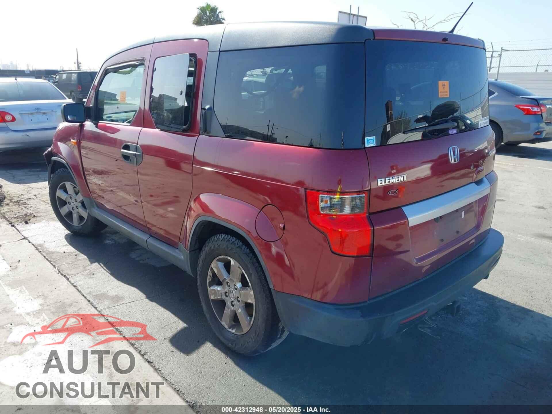 HONDA ELEMENT 2010 - 5J6YH2H76AL003679