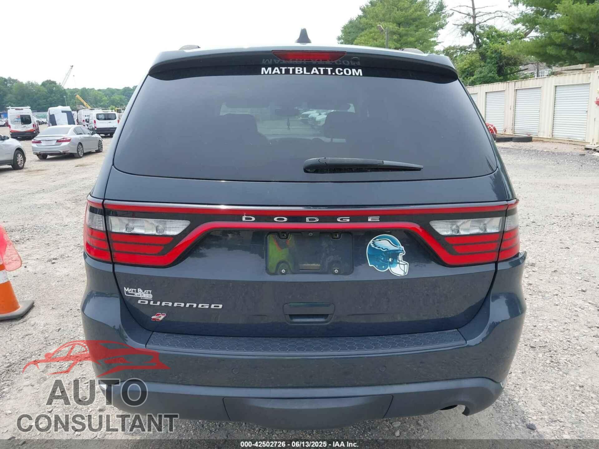 DODGE DURANGO 2018 - 1C4RDJAG5JC111480