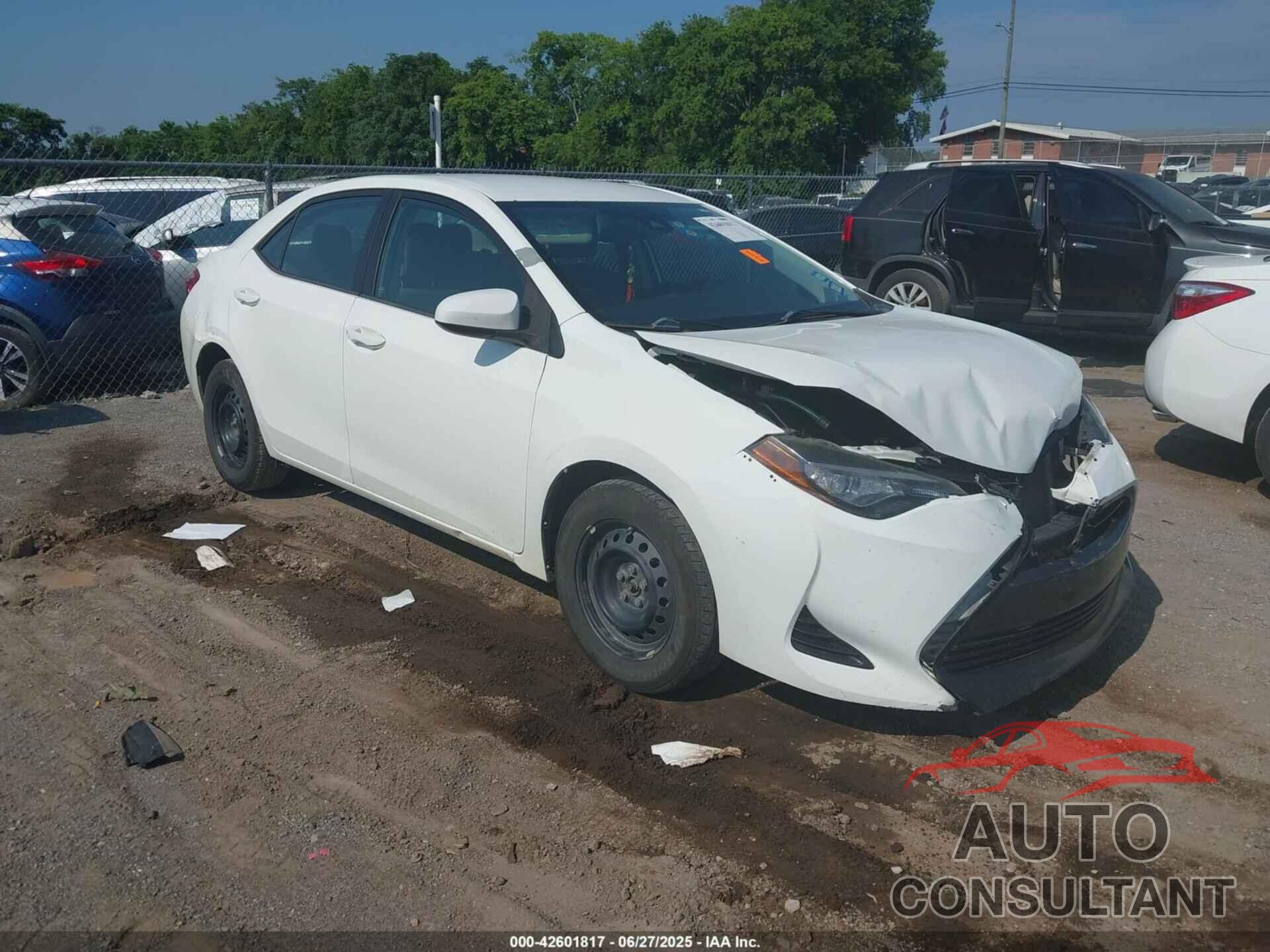 TOYOTA COROLLA 2017 - 5YFBURHE2HP573209