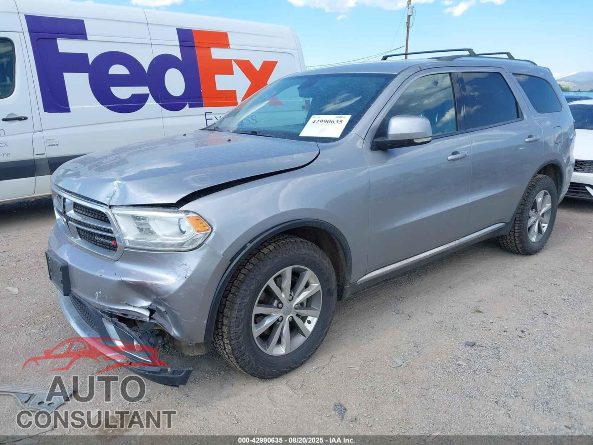 DODGE DURANGO 2015 - 1C4RDJDG9FC837331