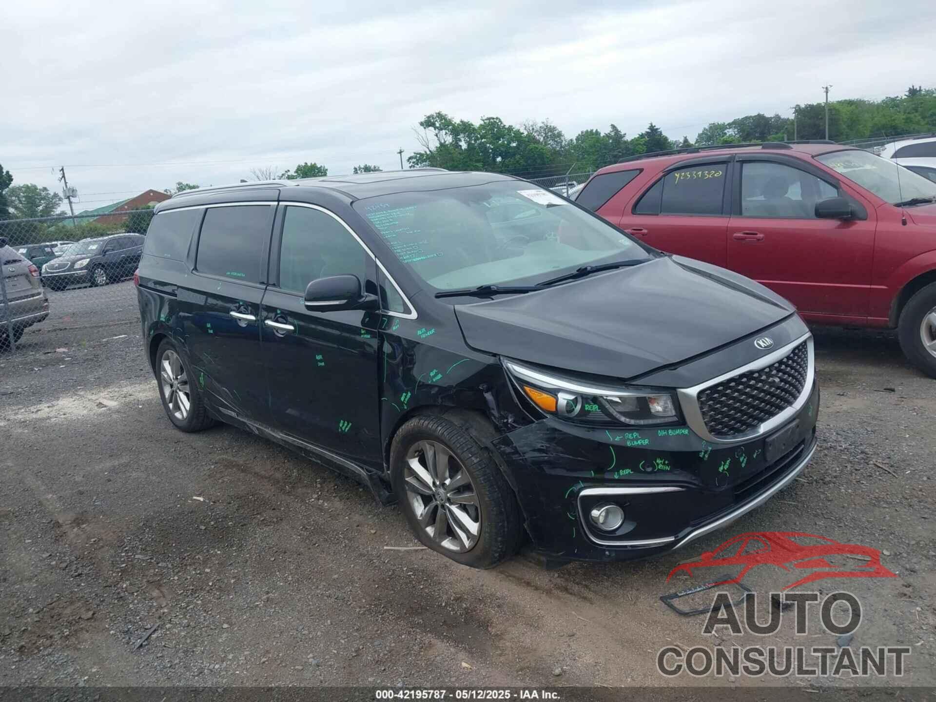 KIA SEDONA 2018 - KNDME5C1XJ6356104