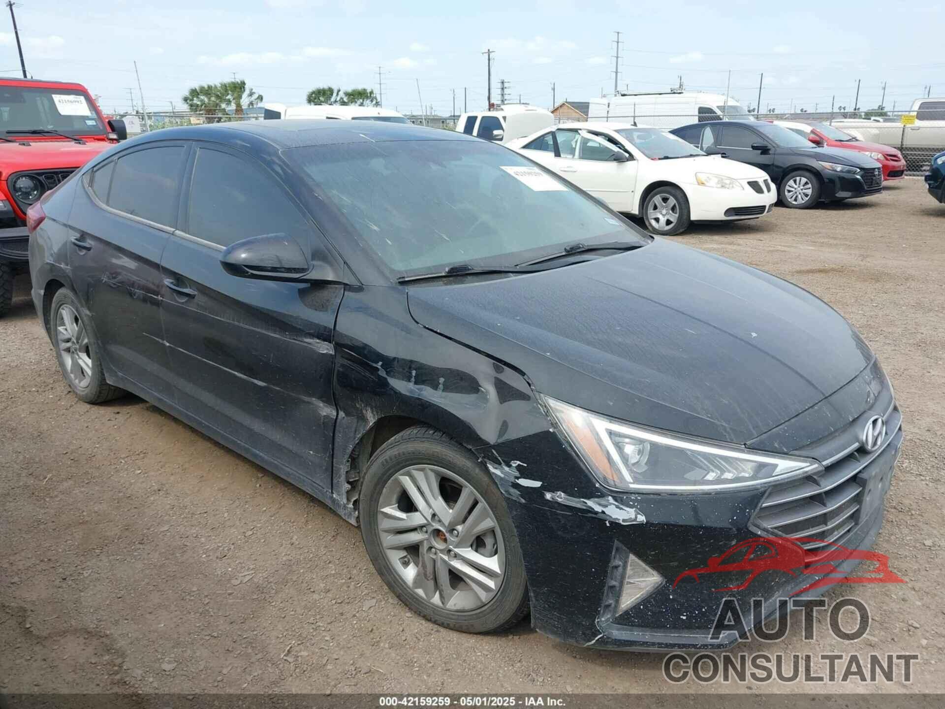 HYUNDAI ELANTRA 2020 - 5NPD84LF3LH606921