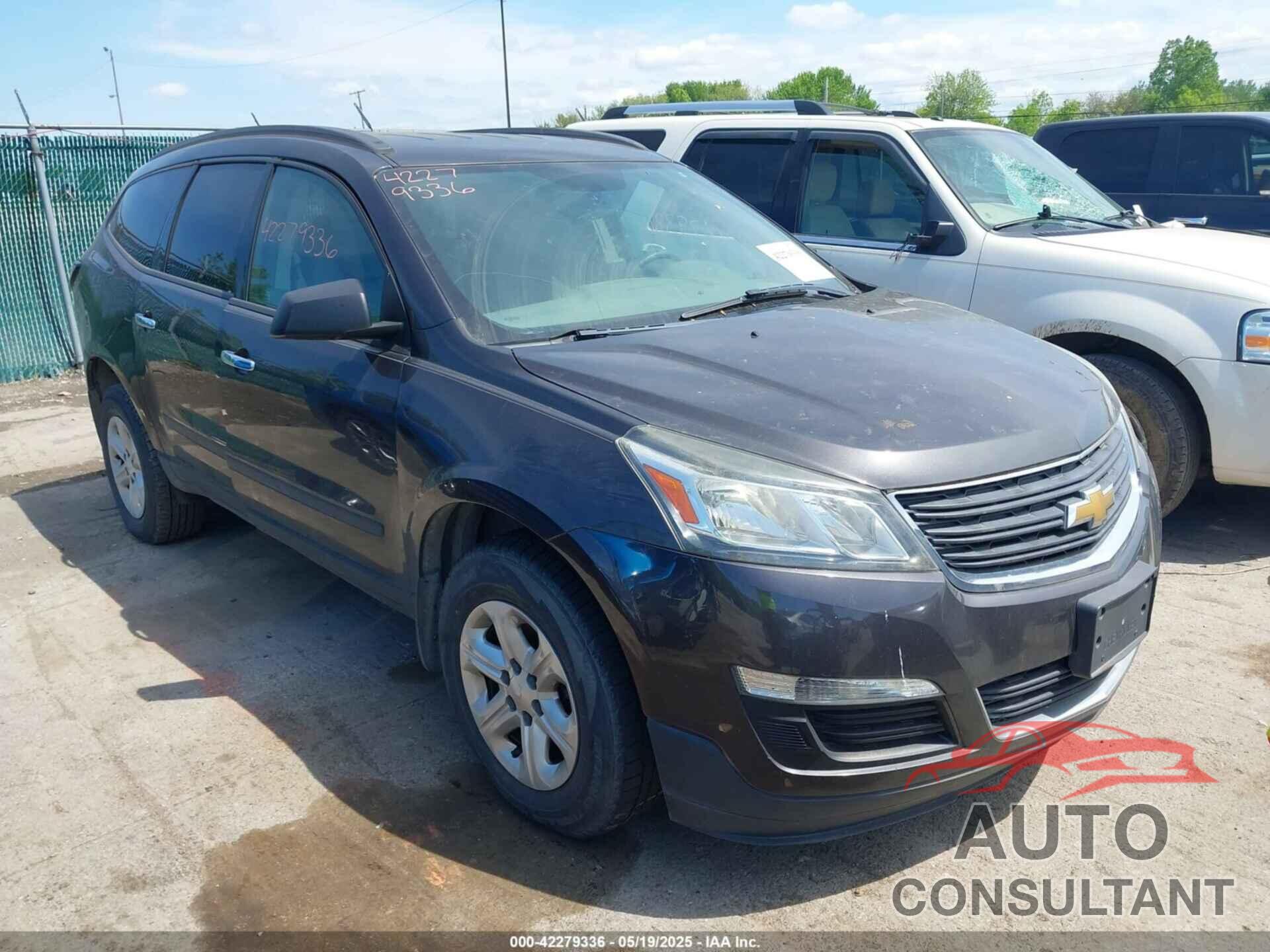 CHEVROLET TRAVERSE 2015 - 1GNKRFED1FJ152781