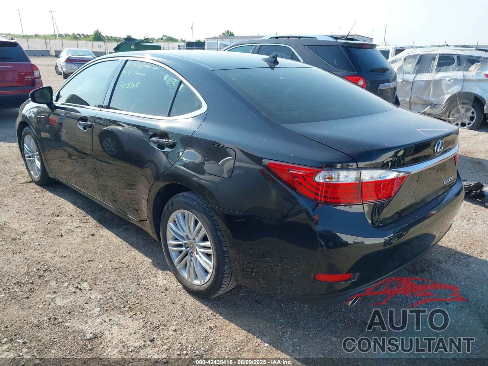 LEXUS ES 350 2013 - JTHBK1GG7D2077209