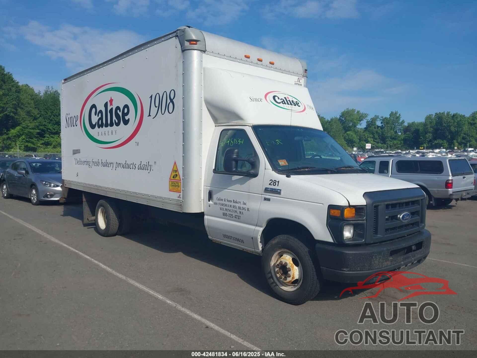FORD E-350 CUTAWAY 2016 - 1FDWE3FL8GDC30611