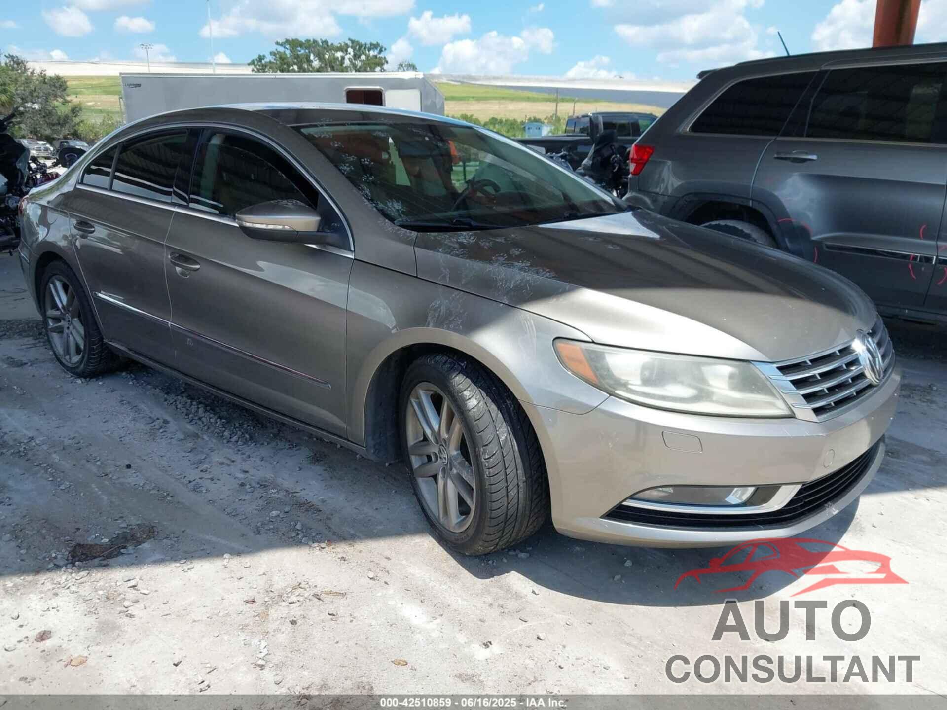 VOLKSWAGEN CC 2013 - WVWBN7AN5DE510818