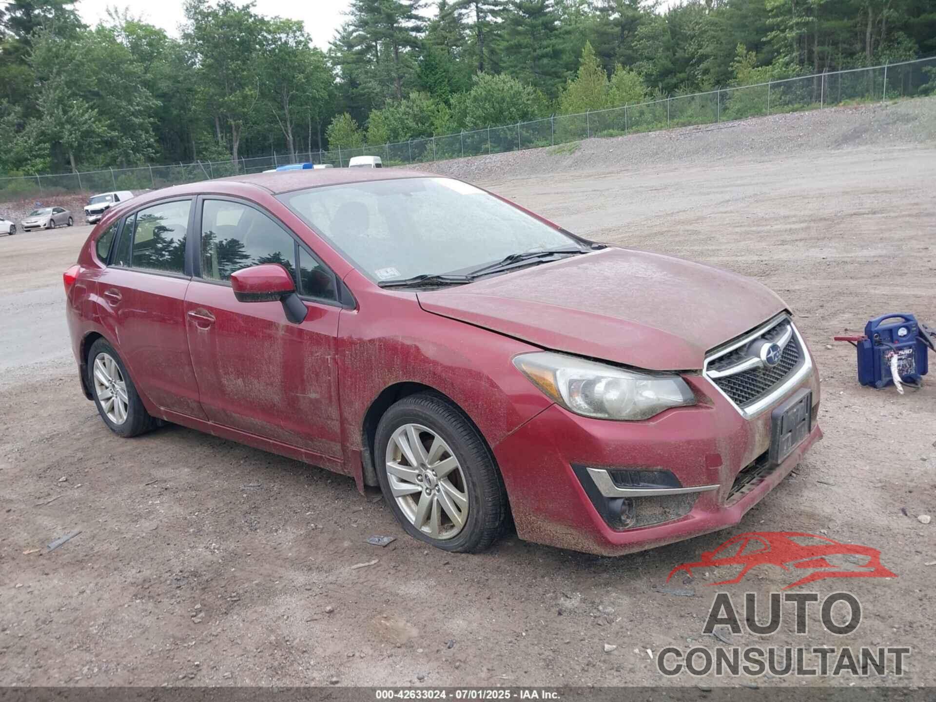 SUBARU IMPREZA 2016 - JF1GPAB69G8261730