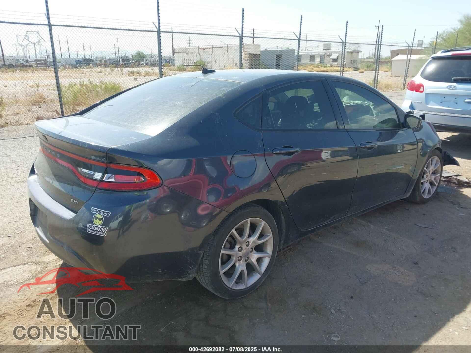 DODGE DART 2013 - 1C3CDFBA3DD201064