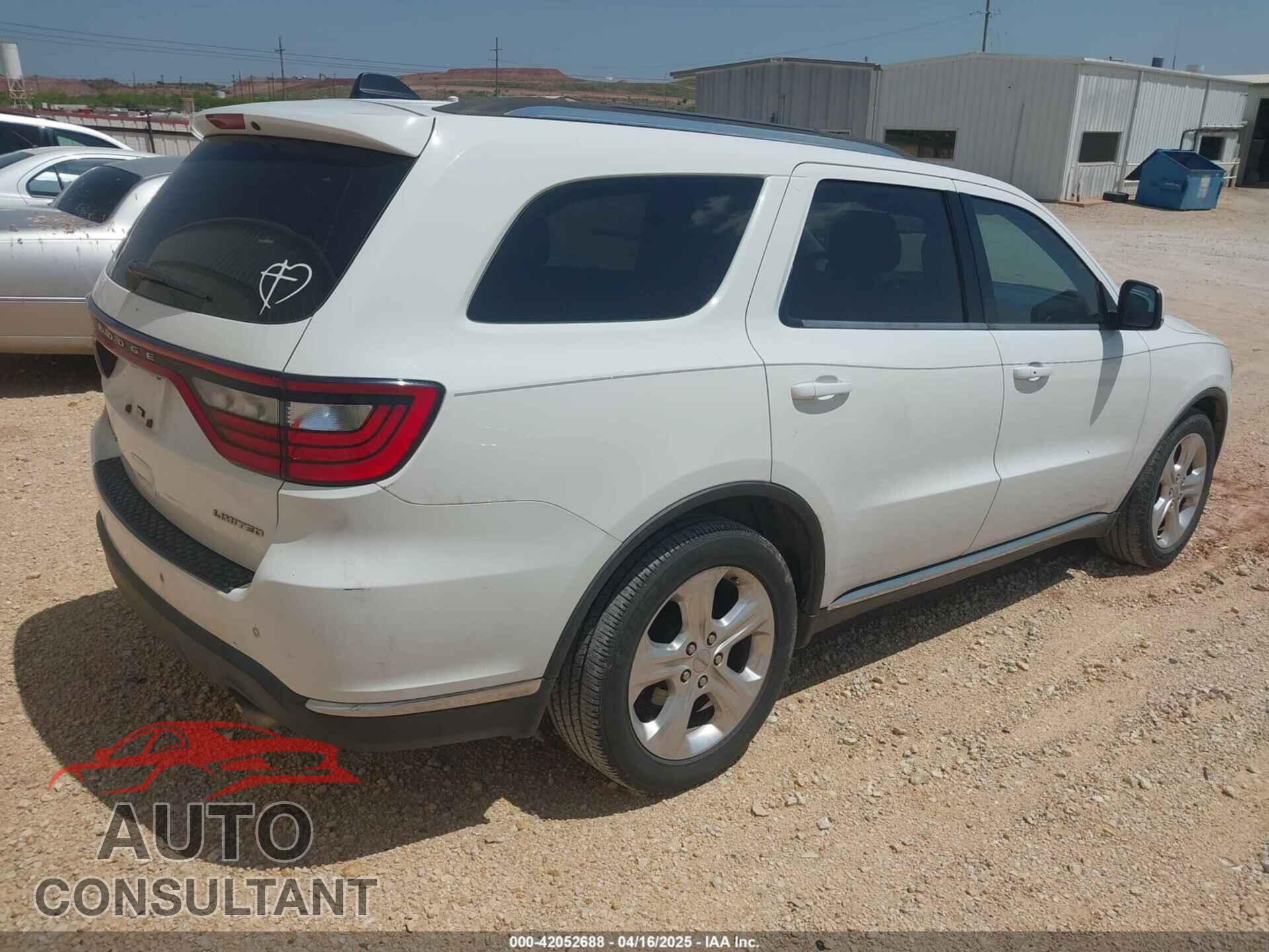 DODGE DURANGO 2014 - 1C4RDHDG7EC382843
