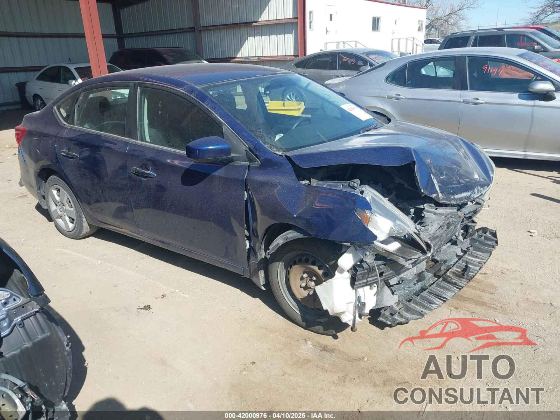 NISSAN SENTRA 2016 - 3N1AB7AP3GY308561