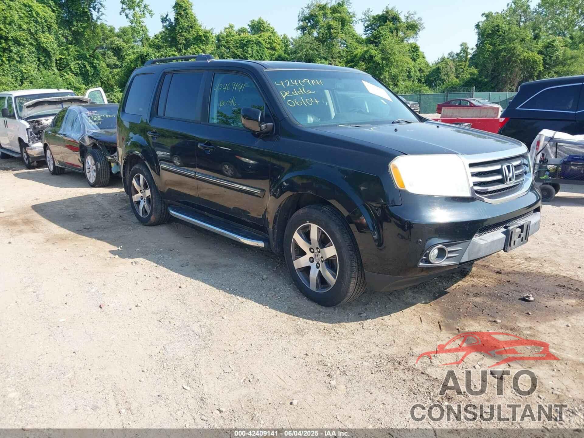HONDA PILOT 2012 - 5FNYF4H98CB032194