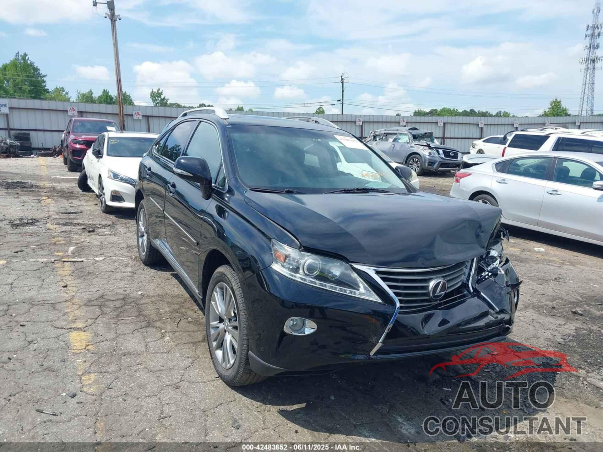 LEXUS RX 450H 2013 - JTJBC1BA3D2436425