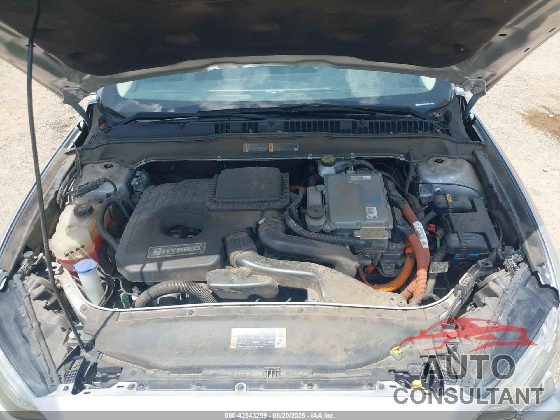 FORD FUSION HYBRID 2018 - 3FA6P0LU2JR172557