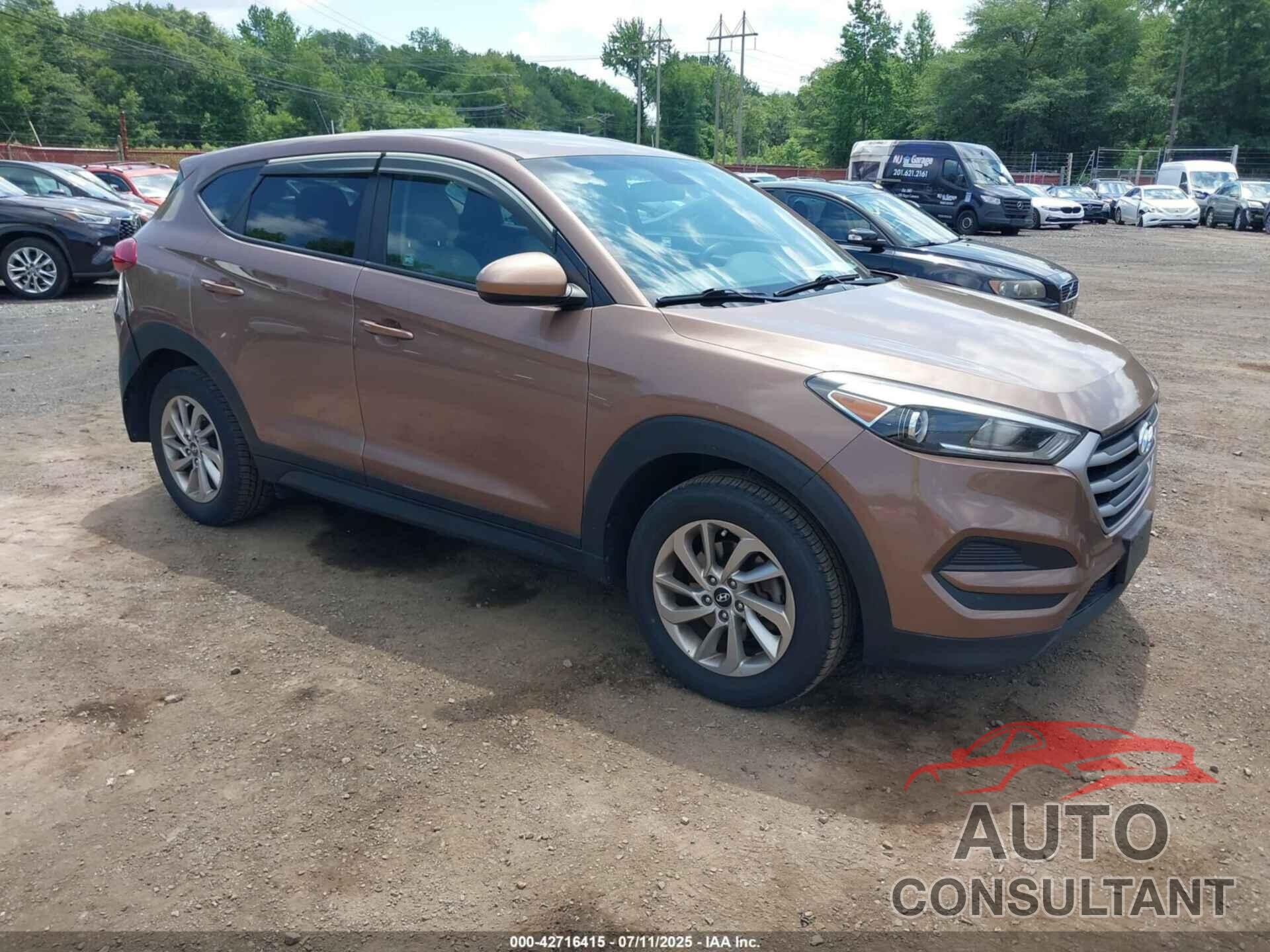 HYUNDAI TUCSON 2017 - KM8J23A4XHU402139