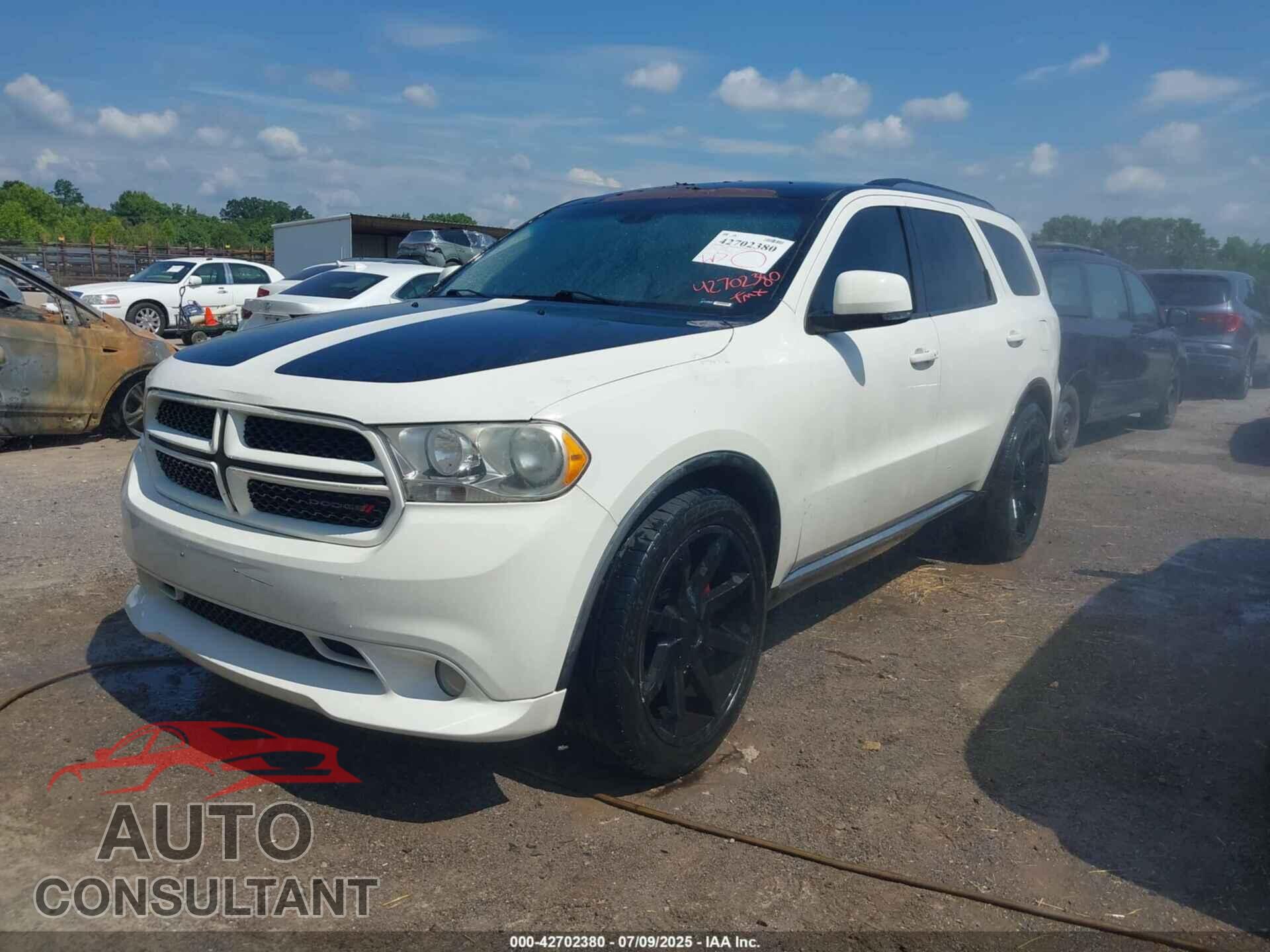 DODGE DURANGO 2011 - 1D4RE4GG6BC677254