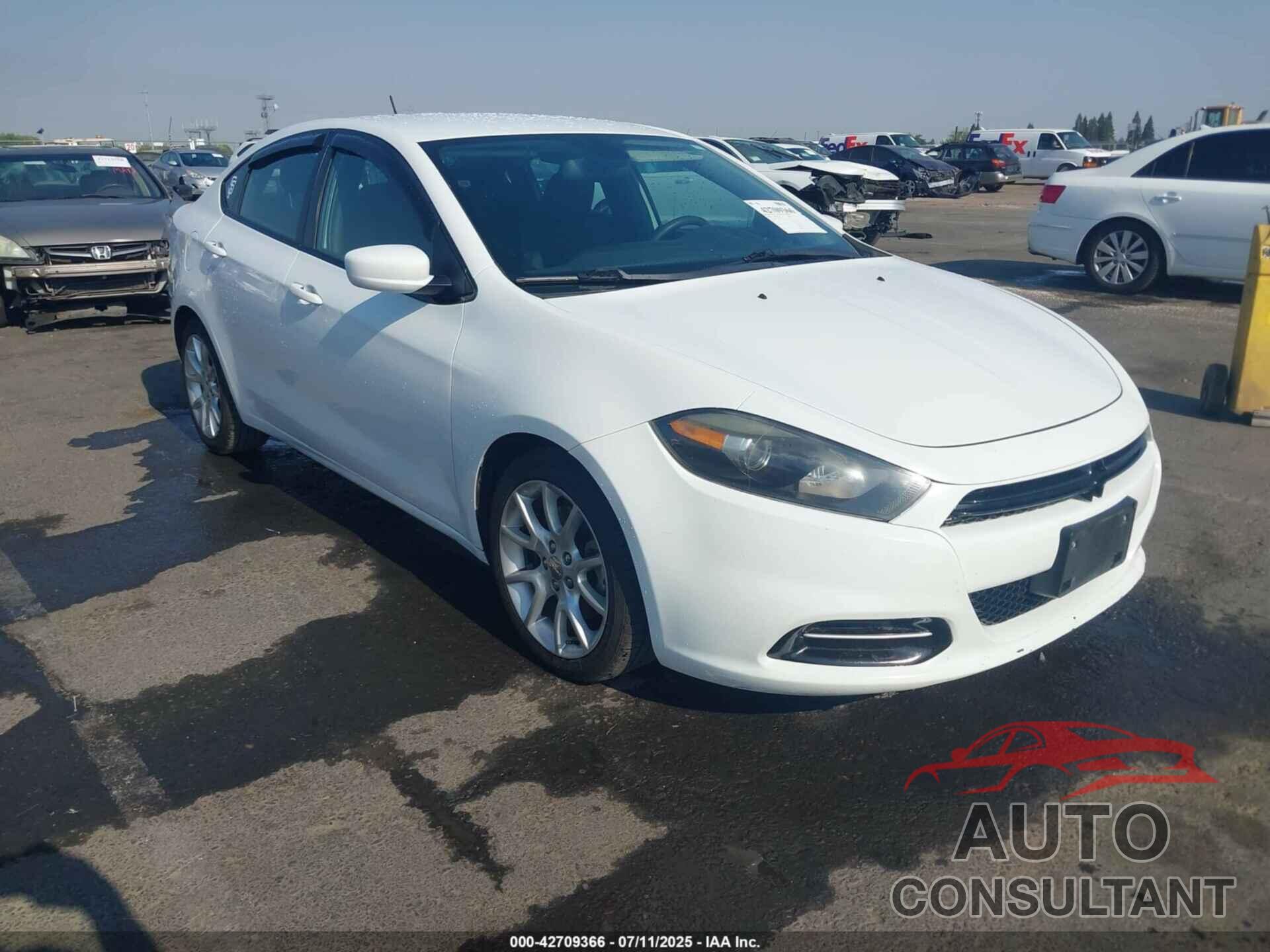 DODGE DART 2016 - 1C3CDFBB7GD591549