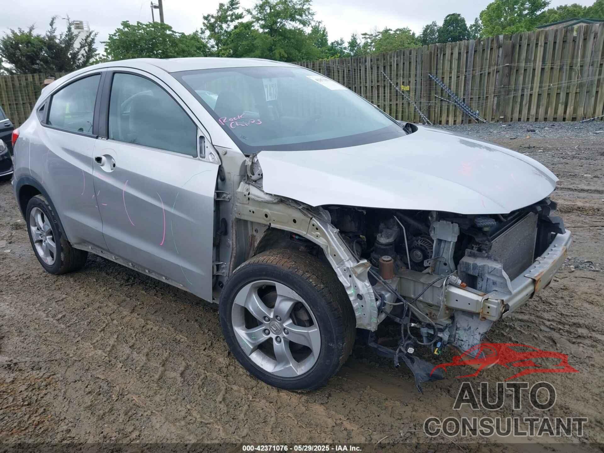 HONDA HR-V 2016 - 3CZRU6H36GM728985