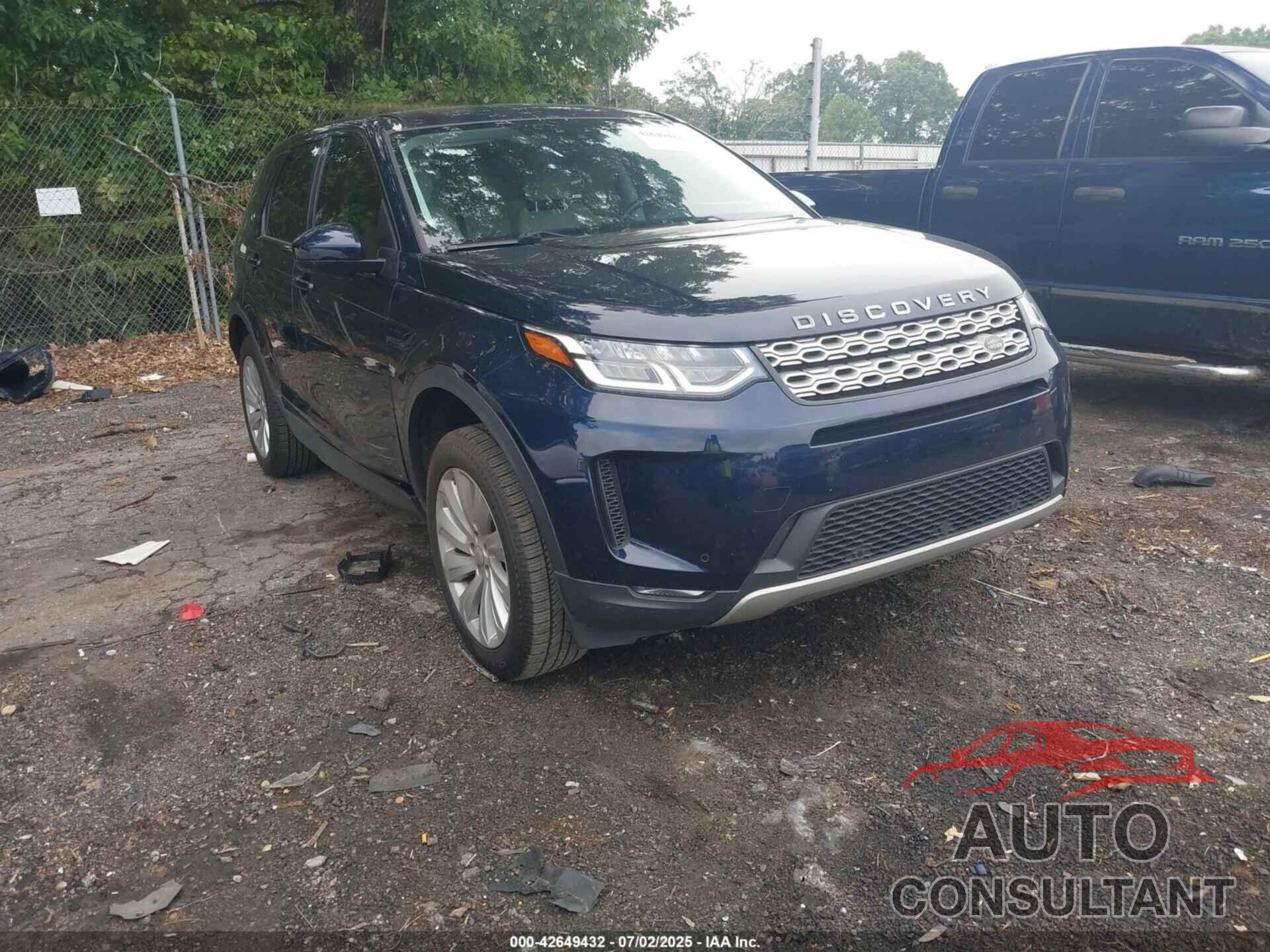 LAND ROVER DISCOVERY SPORT 2020 - SALCJ2FXXLH866524