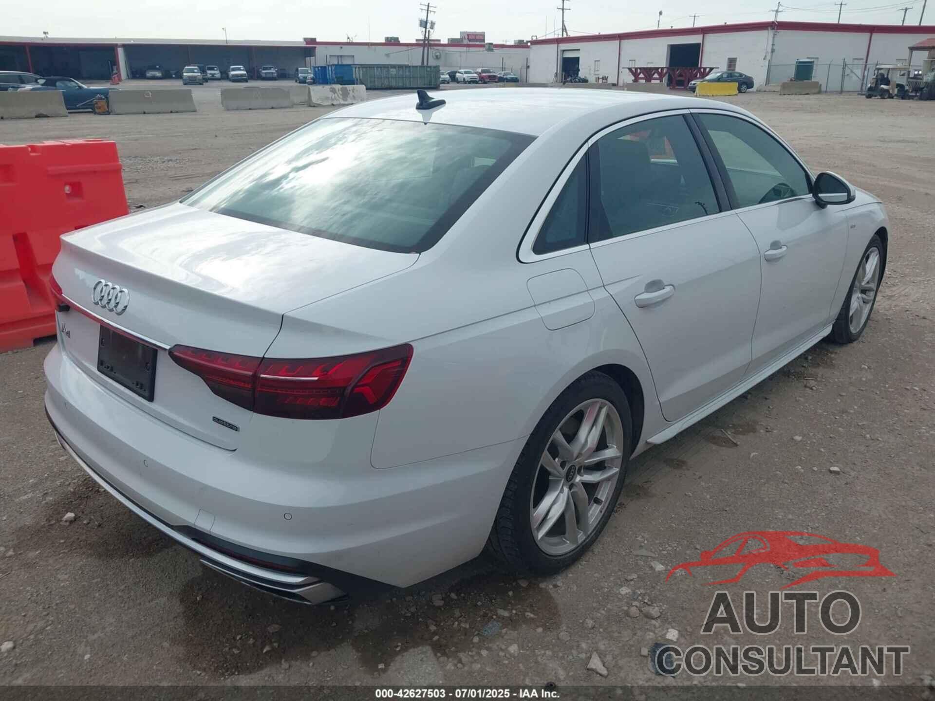 AUDI A4 2023 - WAUEAAF41PN010324