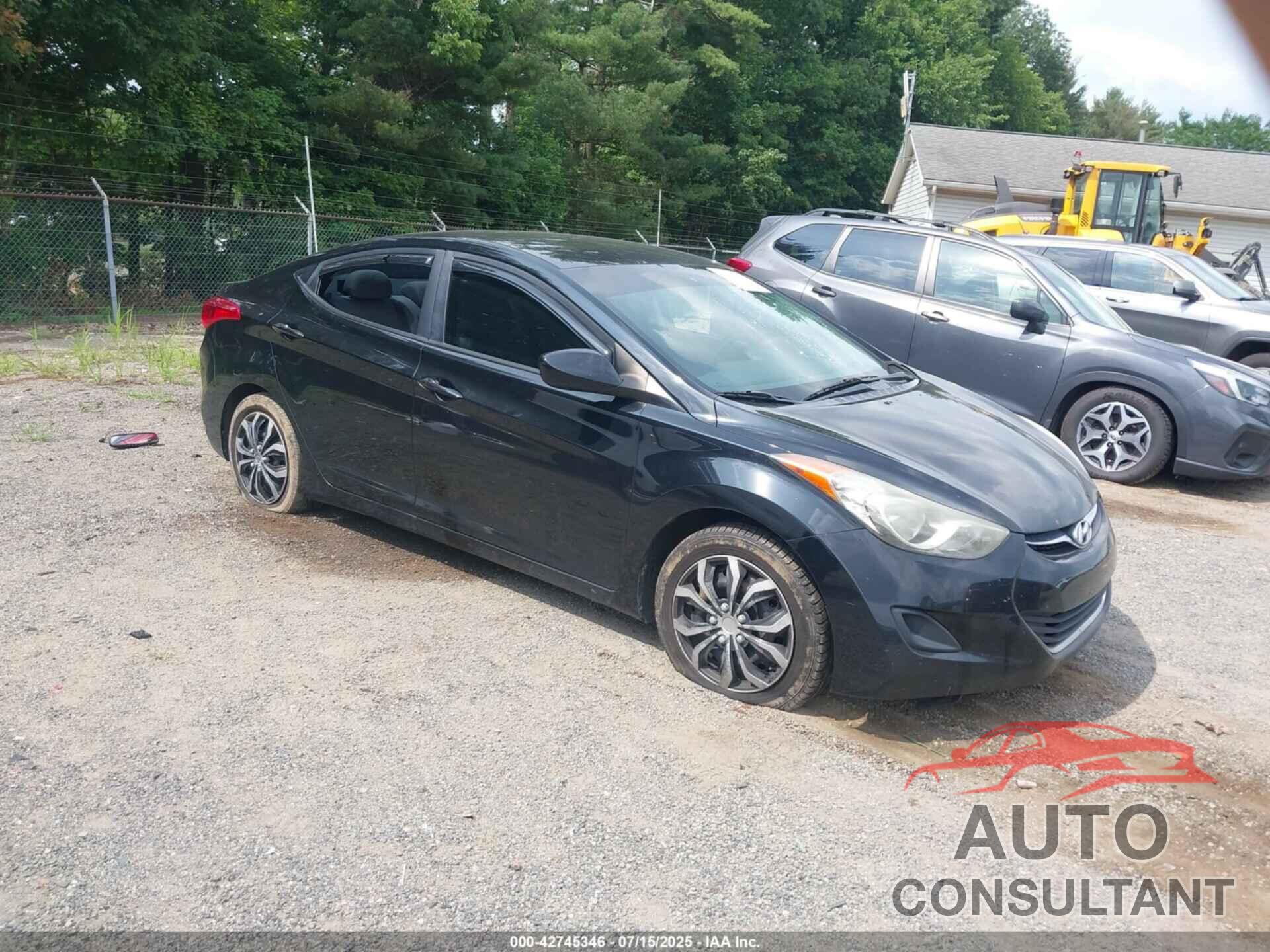 HYUNDAI ELANTRA 2012 - 5NPDH4AE2CH070733