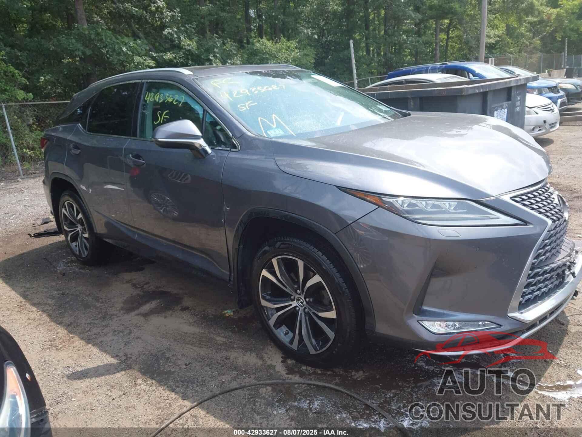 LEXUS RX 350 2020 - 2T2JZMDA8LC216141