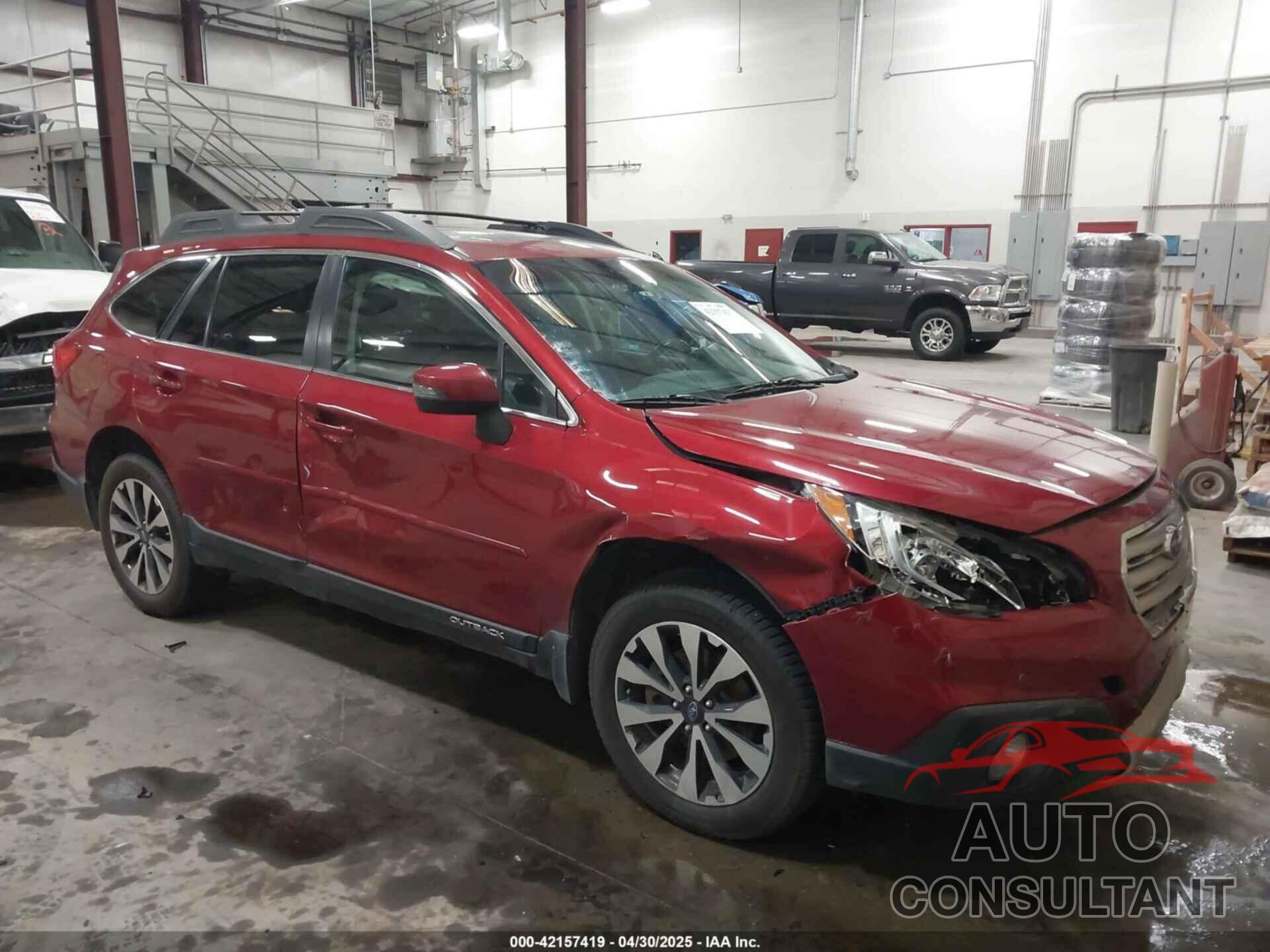 SUBARU OUTBACK 2017 - 4S4BSAKC1H3203517