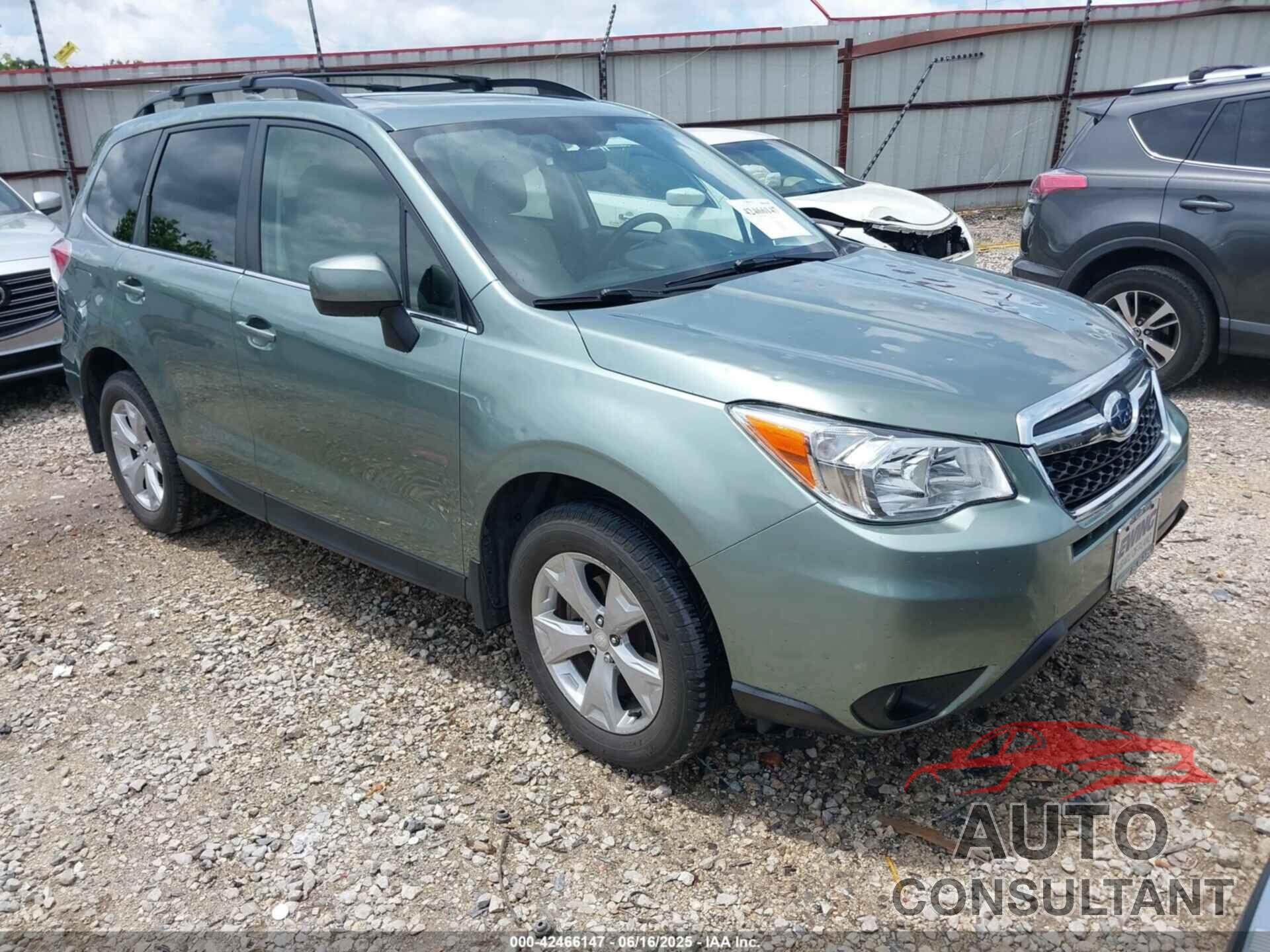SUBARU FORESTER 2016 - JF2SJARC7GH408386