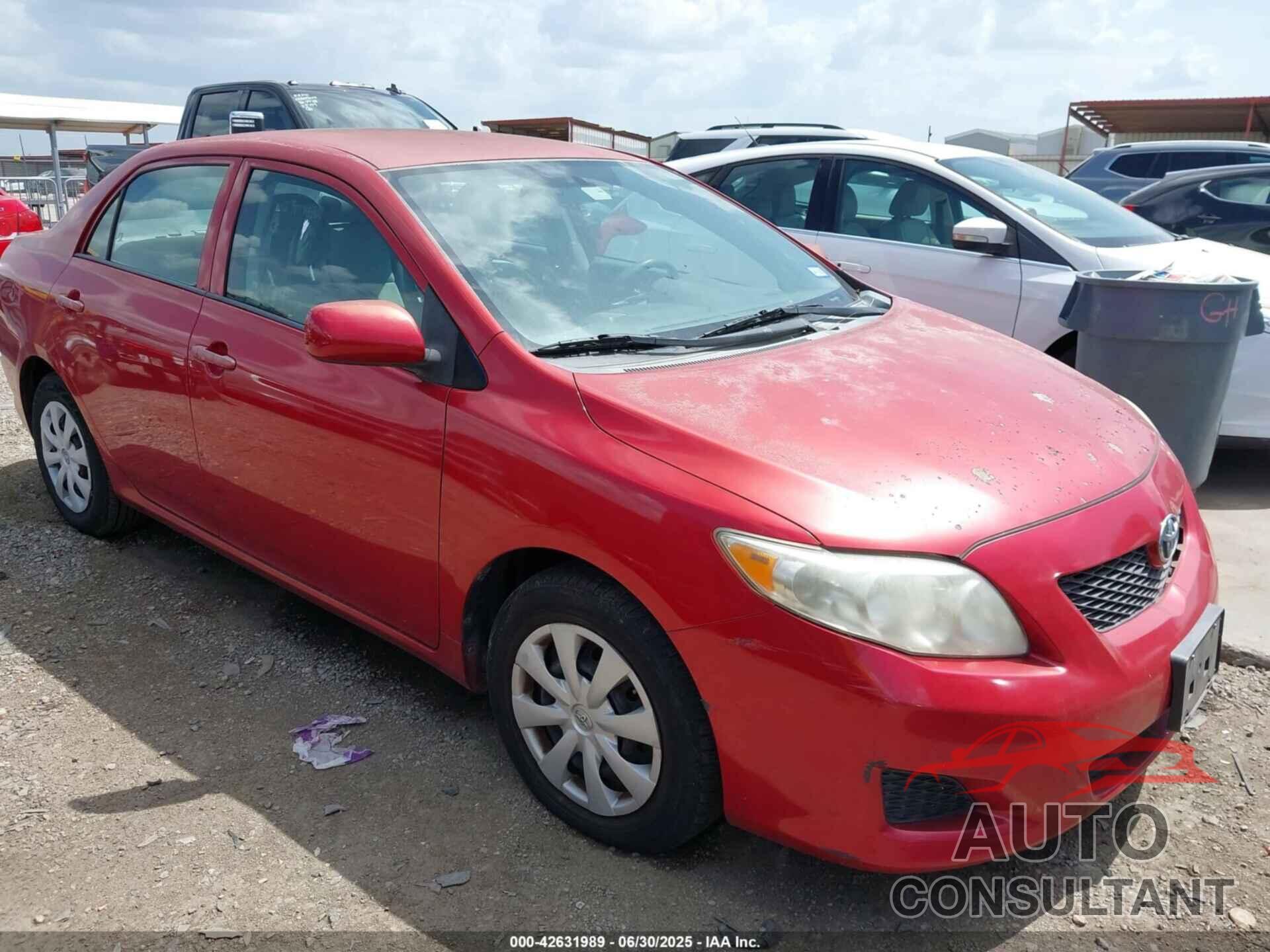 TOYOTA COROLLA 2010 - 2T1BU4EE3AC486822