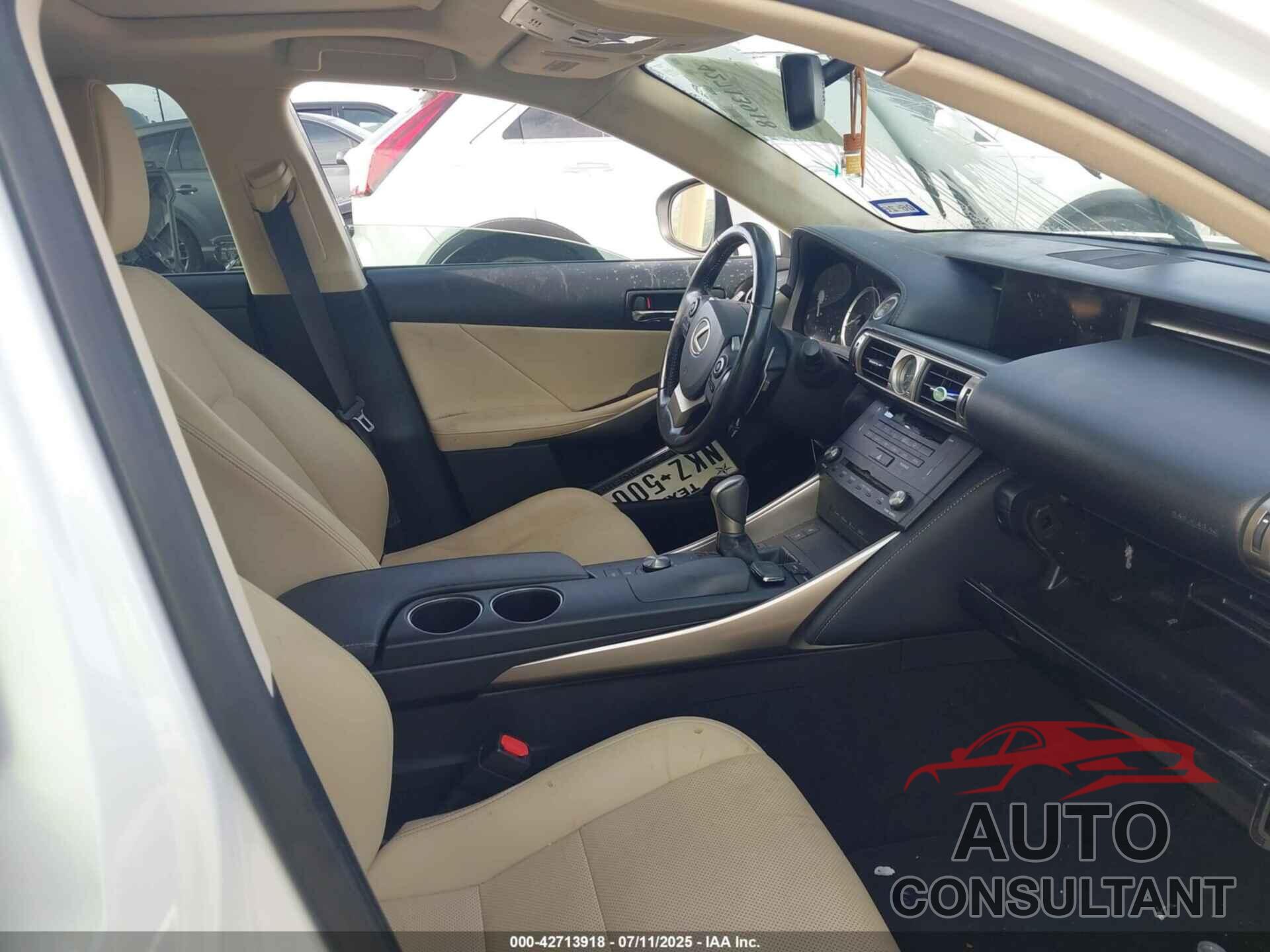 LEXUS IS 250 2015 - JTHBF1D23F5073284