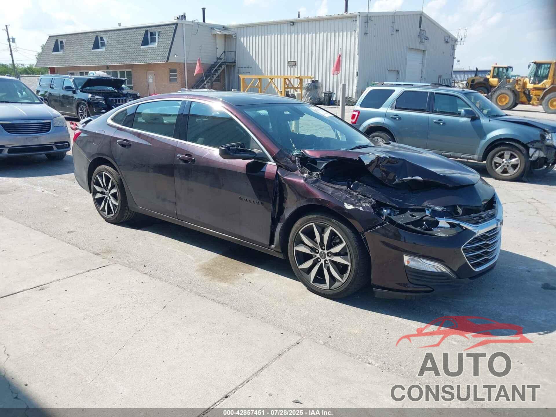 CHEVROLET MALIBU 2021 - 1G1ZG5ST3MF038602