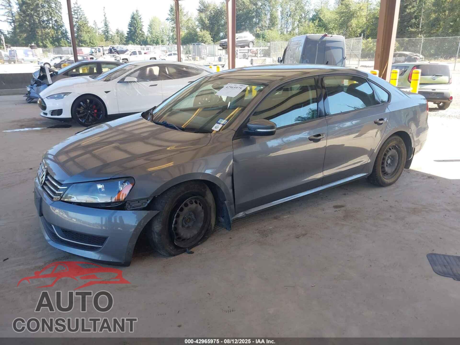 VOLKSWAGEN PASSAT 2014 - 1VWAP7A38EC008027
