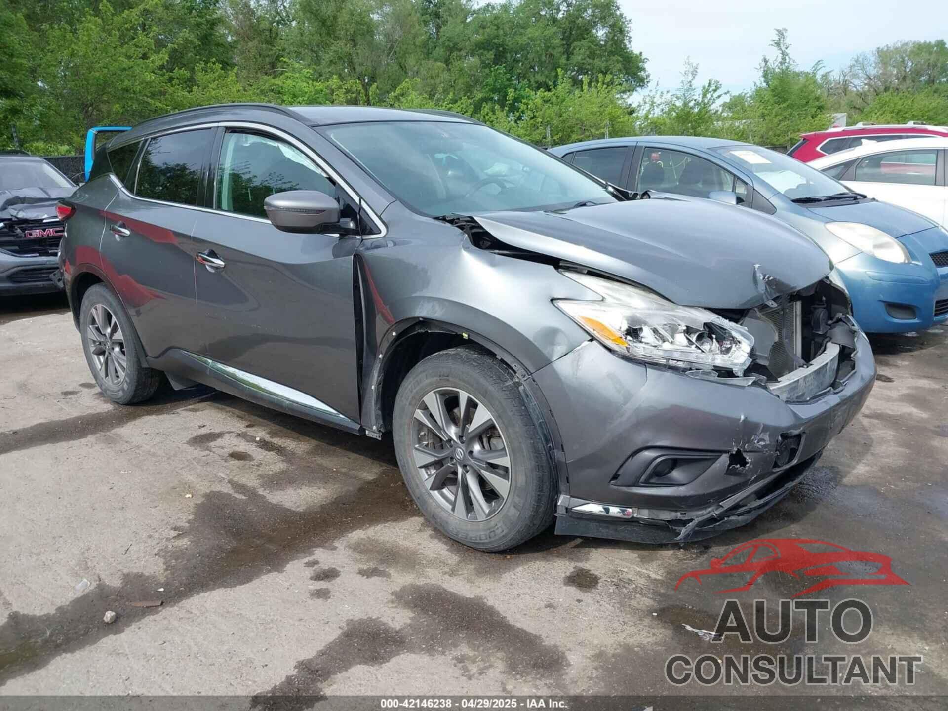 NISSAN MURANO 2017 - 5N1AZ2MH9HN158384